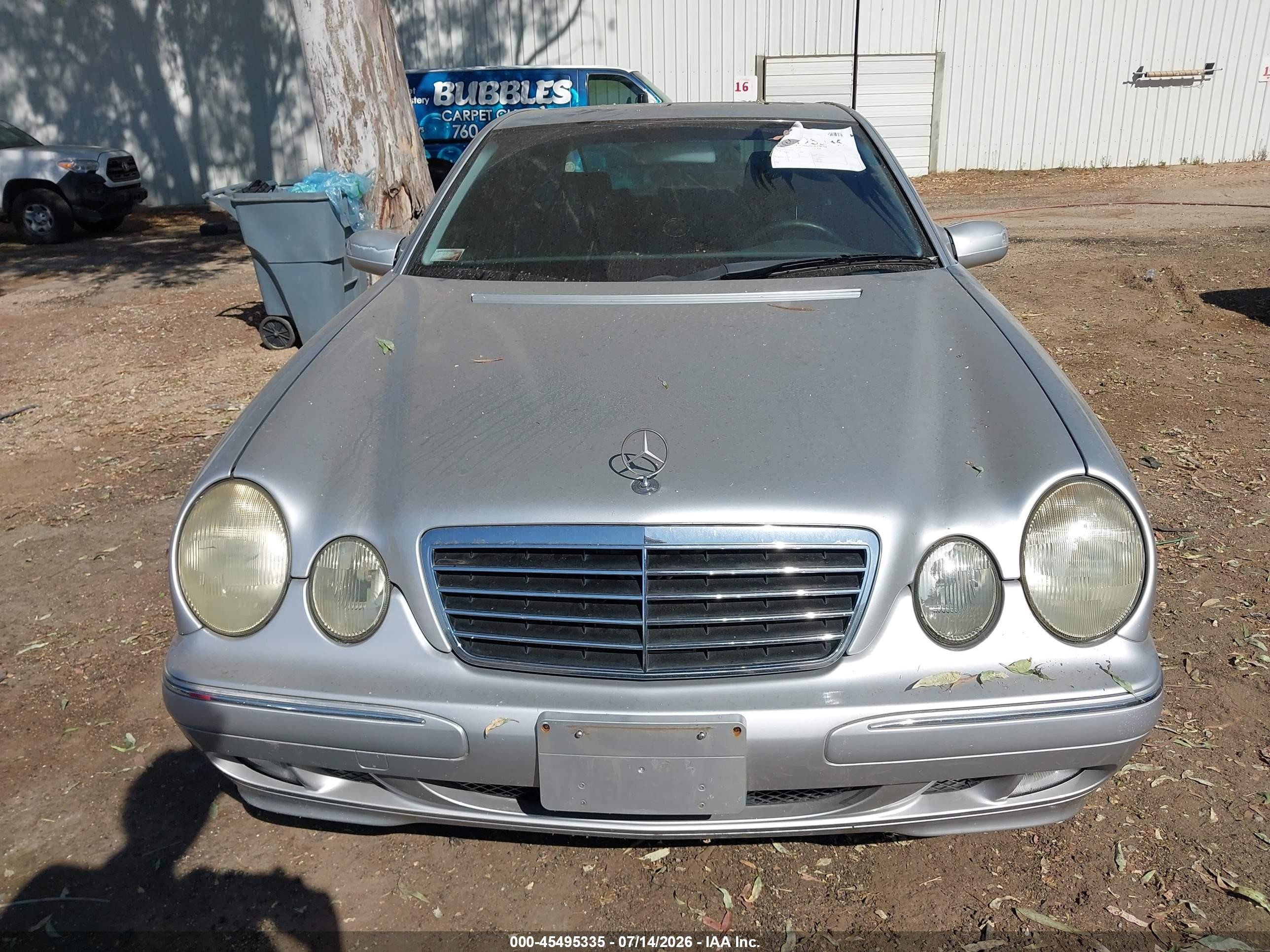 2002 Mercedes-benz E 430 Special Edition Silver vin: WDBJF70J72B488776