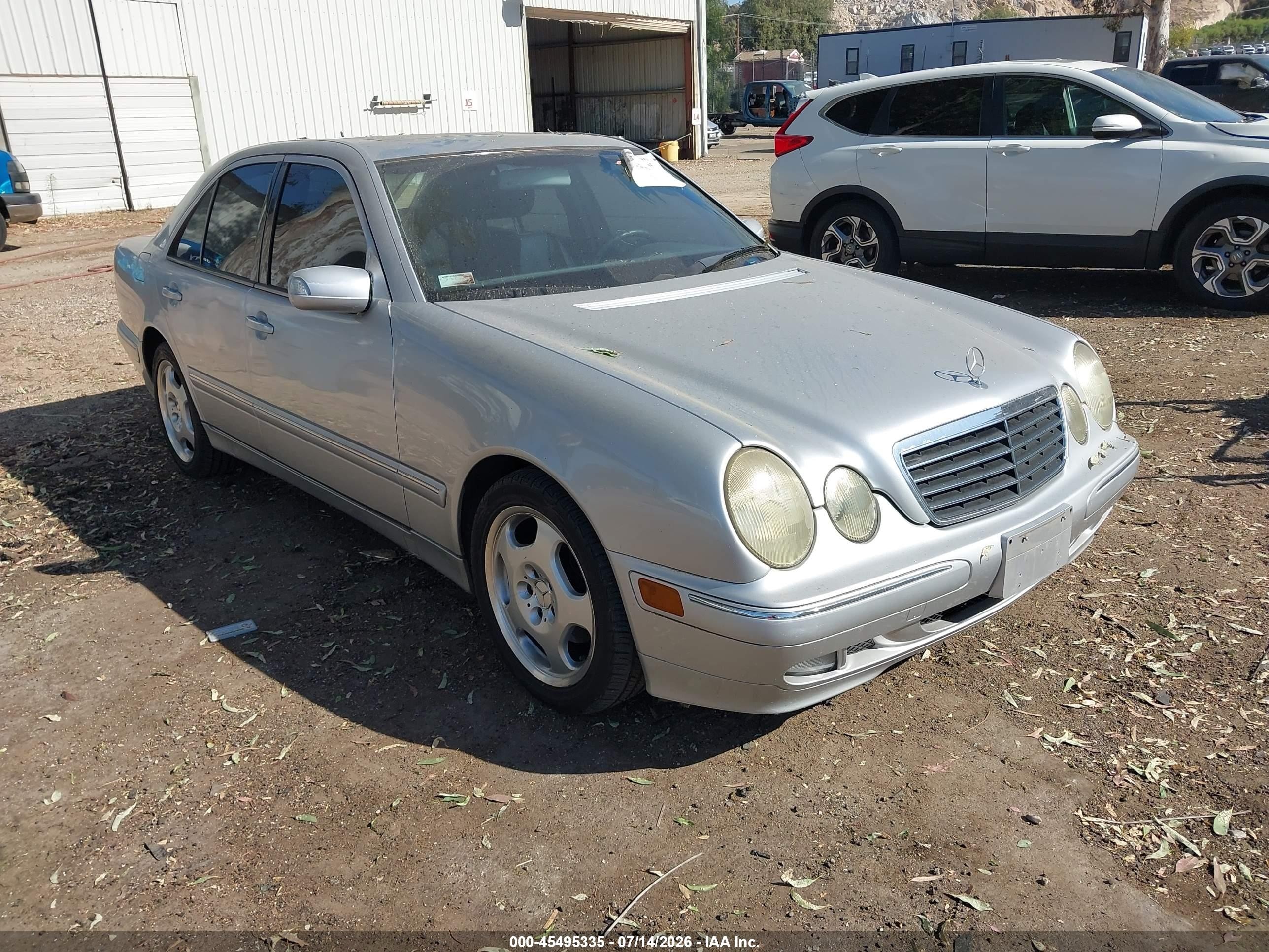 2002 Mercedes-benz E 430 Special Edition Silver vin: WDBJF70J72B488776