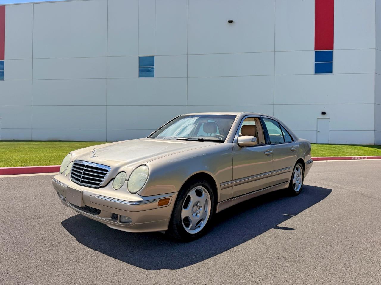 2000 Mercedes-benz E 430 Gold vin: WDBJF70J7YB018627