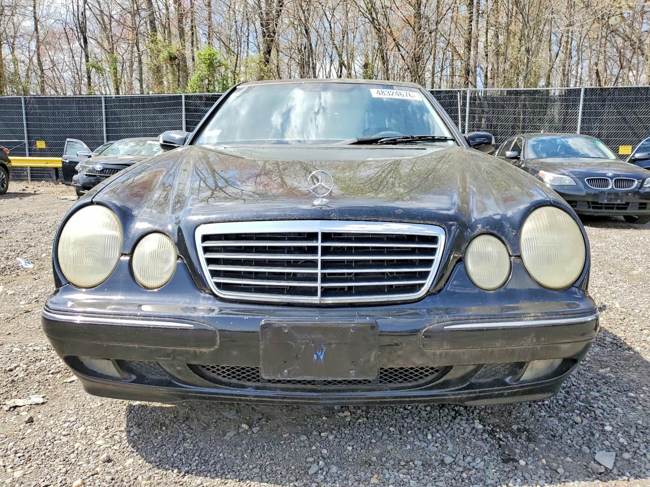 2001 Mercedes-benz E 430 Black vin: WDBJF70J81B273261