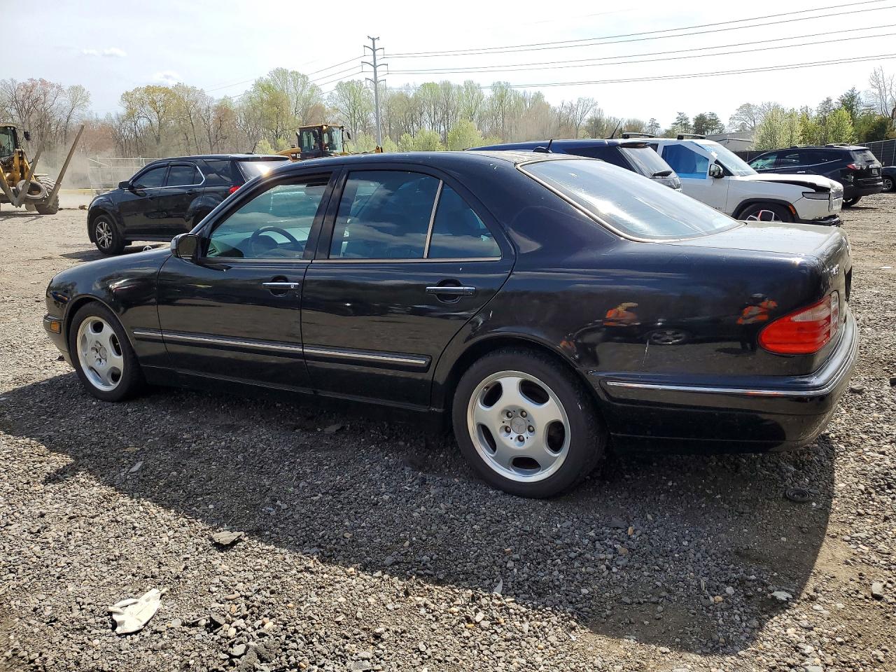 2001 Mercedes-benz E 430 Black vin: WDBJF70J81B273261