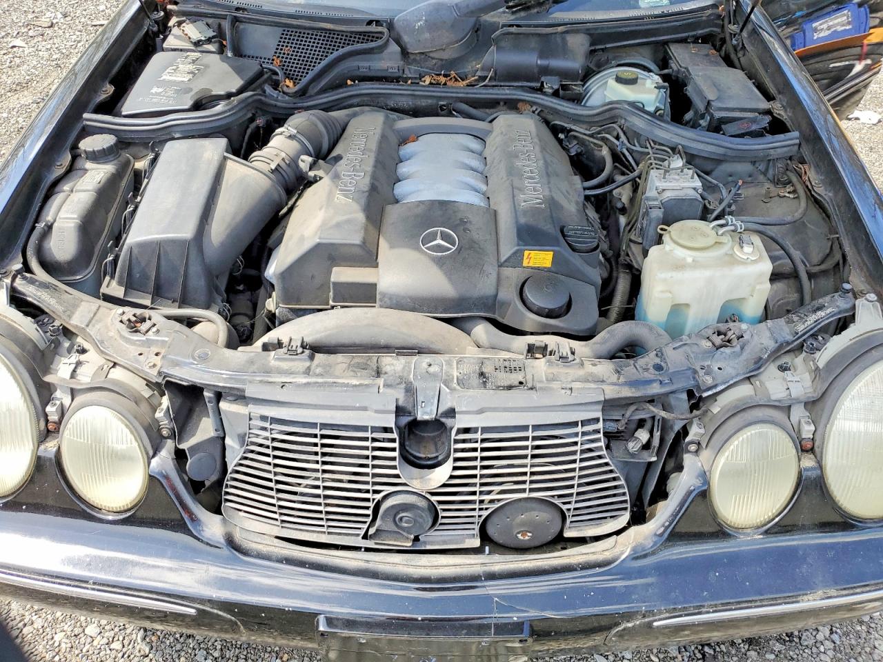 2001 Mercedes-benz E 430 Black vin: WDBJF70J81B273261