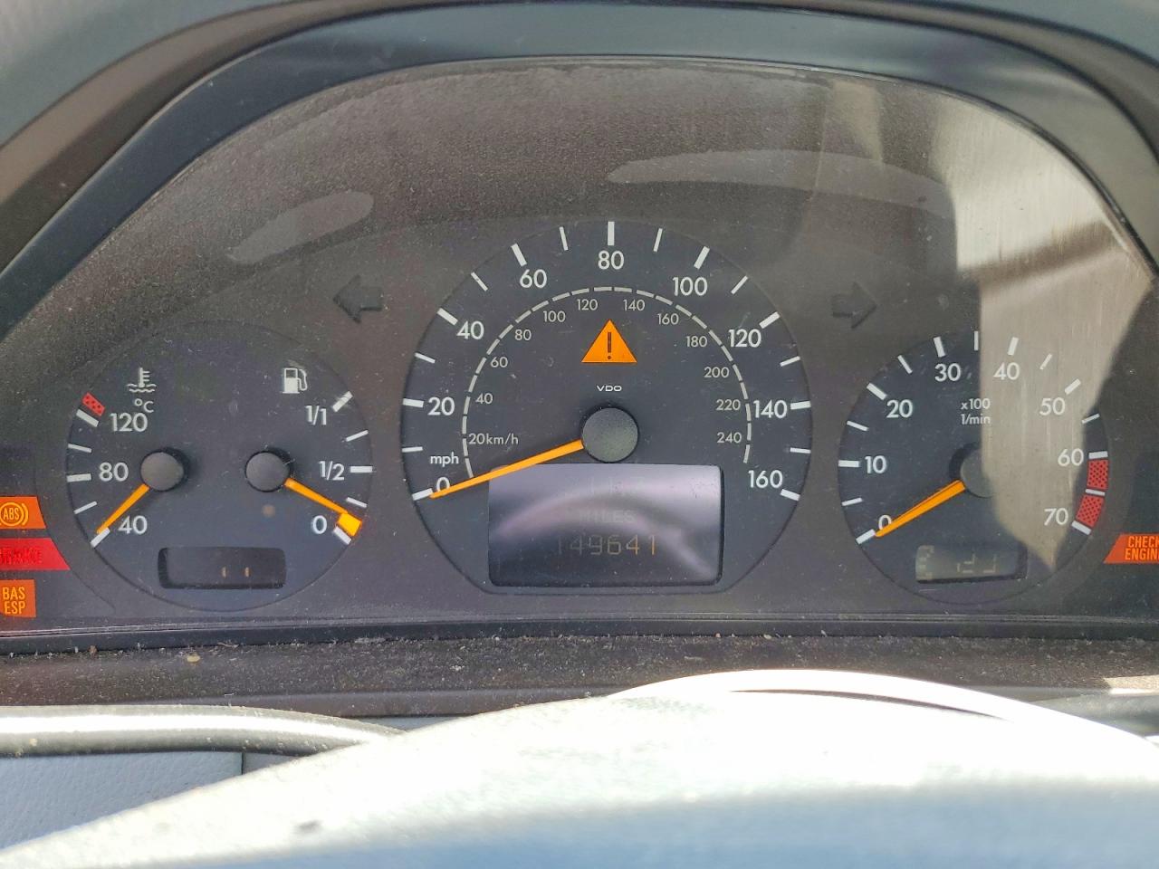 2001 Mercedes-benz E 430 Black vin: WDBJF70J81B273261