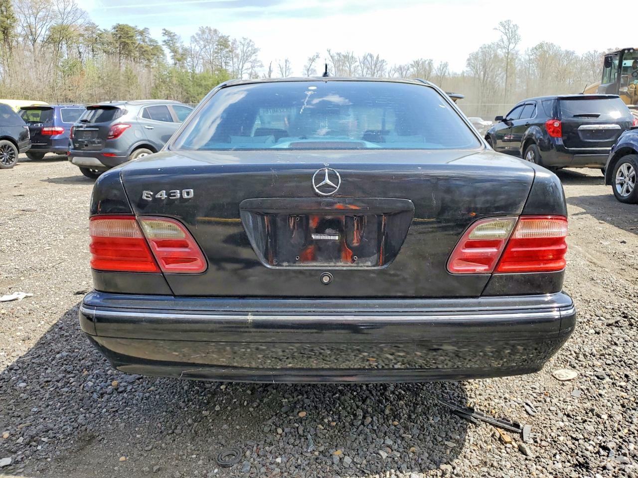 2001 Mercedes-benz E 430 Black vin: WDBJF70J81B273261