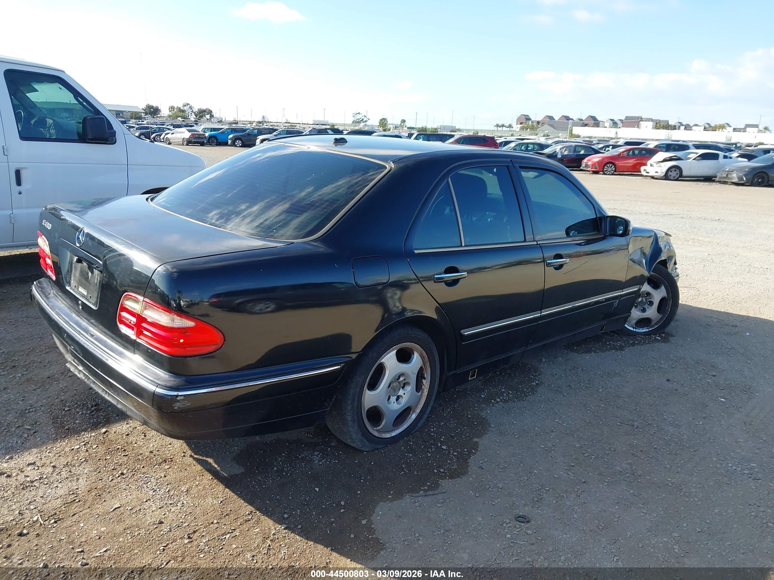 2001 Mercedes-benz E 430   Black vin: WDBJF70J91X048740