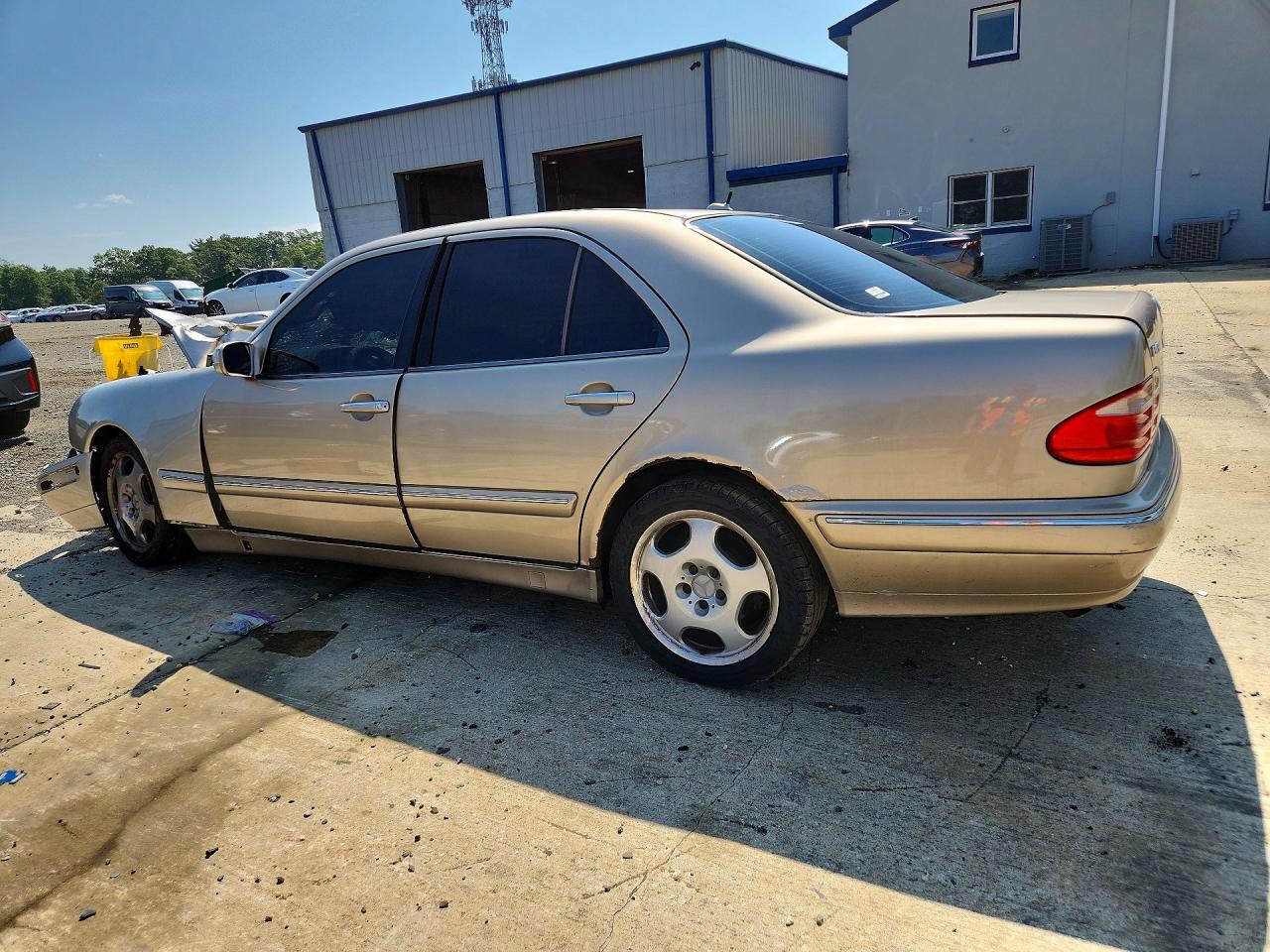 2001 Mercedes-benz E 430 Бежевый vin: WDBJF70J91X060449