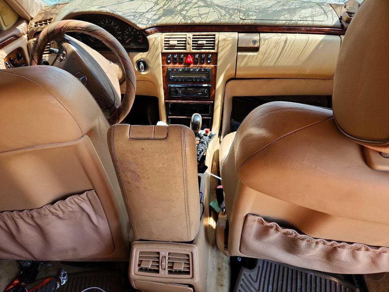 2001 Mercedes-benz E 430 Бежевый vin: WDBJF70J91X060449