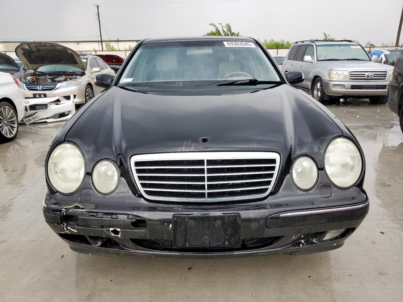 2002 Mercedes-benz E 430 Black vin: WDBJF70J92B477021