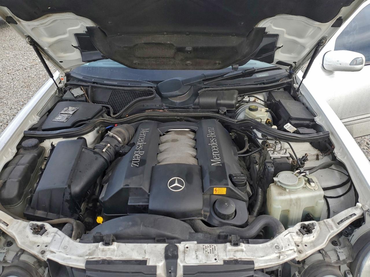 2000 Mercedes-benz E 430 Белый vin: WDBJF70J9YA970342