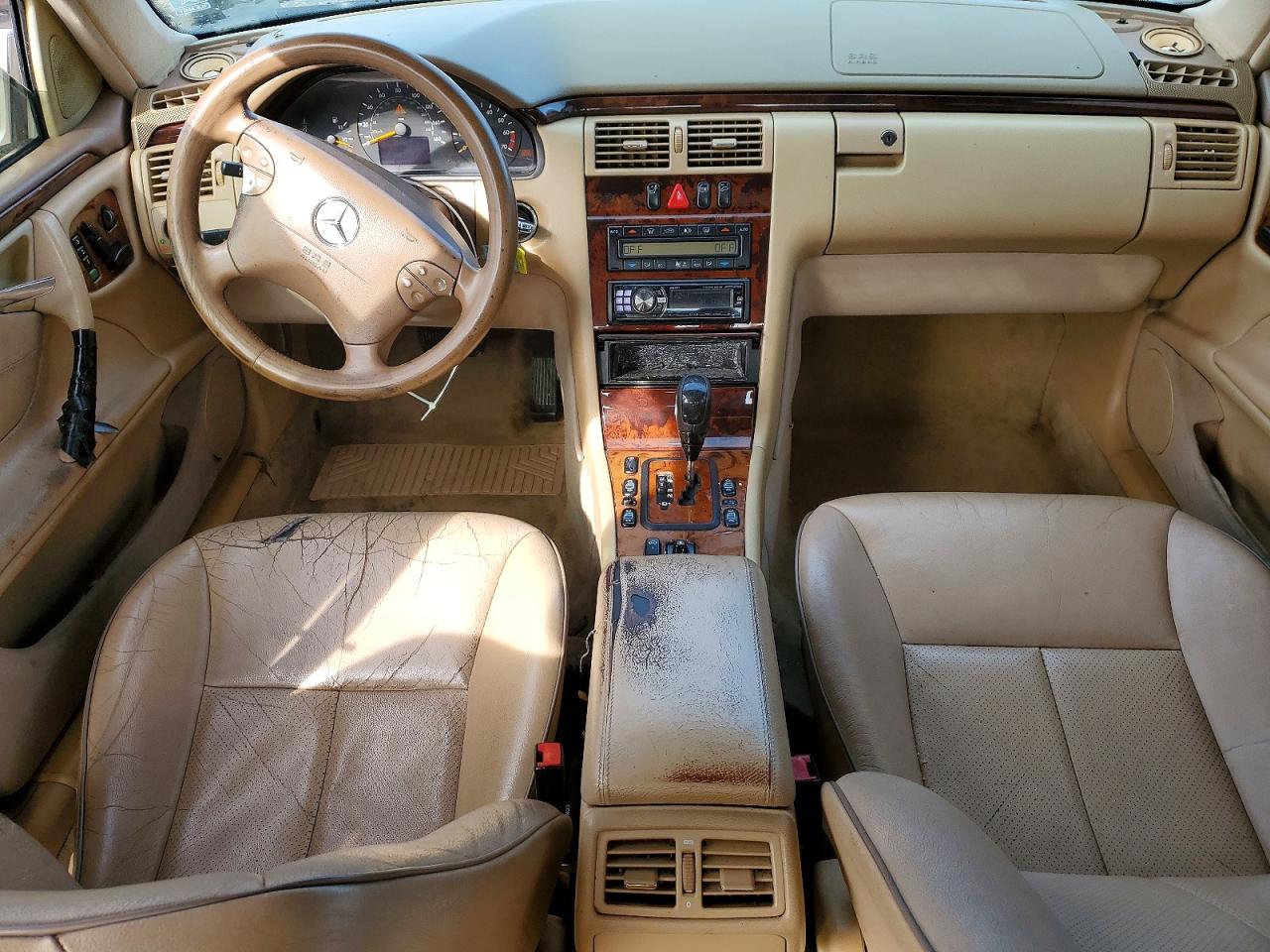2001 Mercedes-benz E 430 Золотой vin: WDBJF70JX1B187675