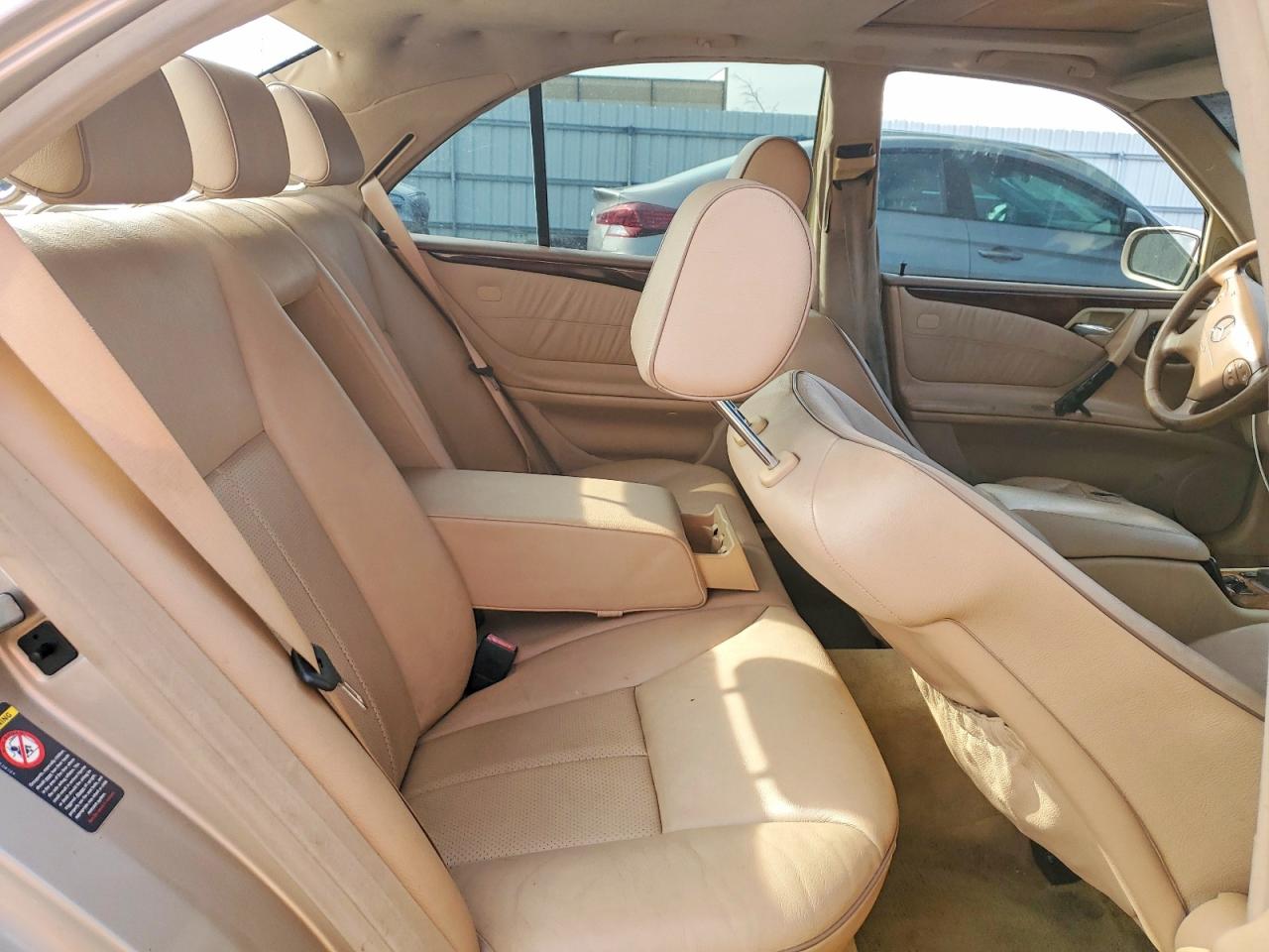 2001 Mercedes-benz E 430 Золотой vin: WDBJF70JX1B187675