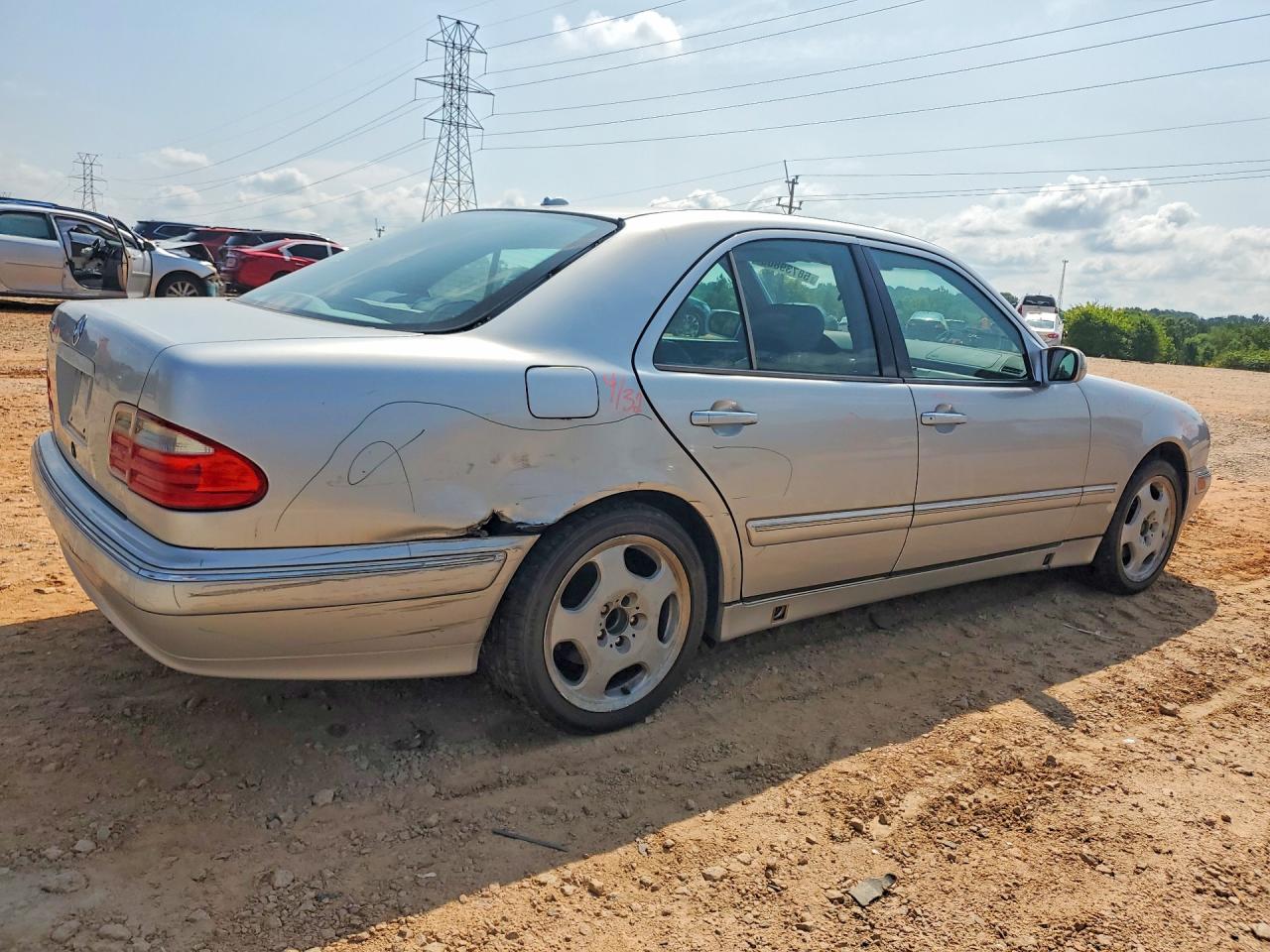 2000 Mercedes-benz E 430 Silver vin: WDBJF70JXYA985643