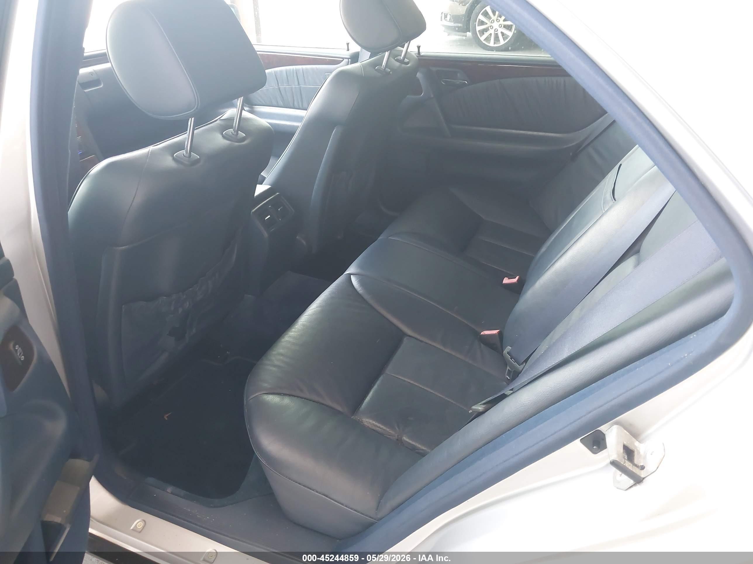 1997 Mercedes-benz E 420   Silver vin: WDBJF72F1VA455064