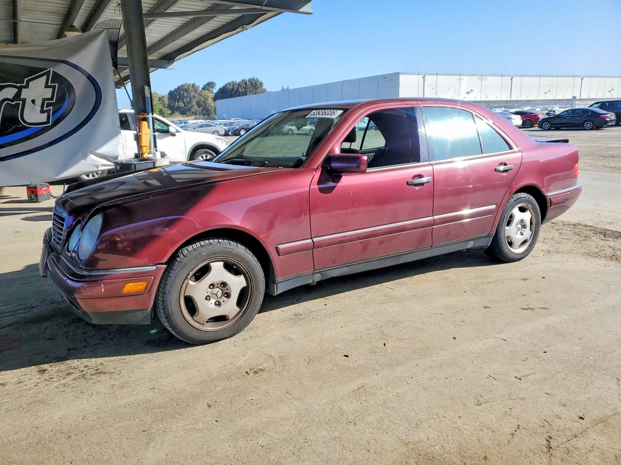 1997 Mercedes-benz E 420 Бордовый vin: WDBJF72F2VA258792