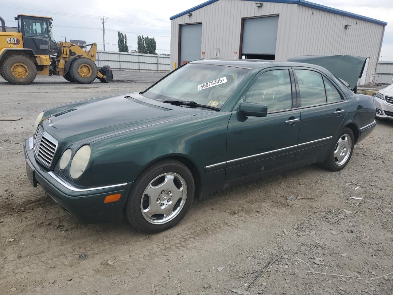 1997 Mercedes-benz E 420 Green vin: WDBJF72F3VA088328