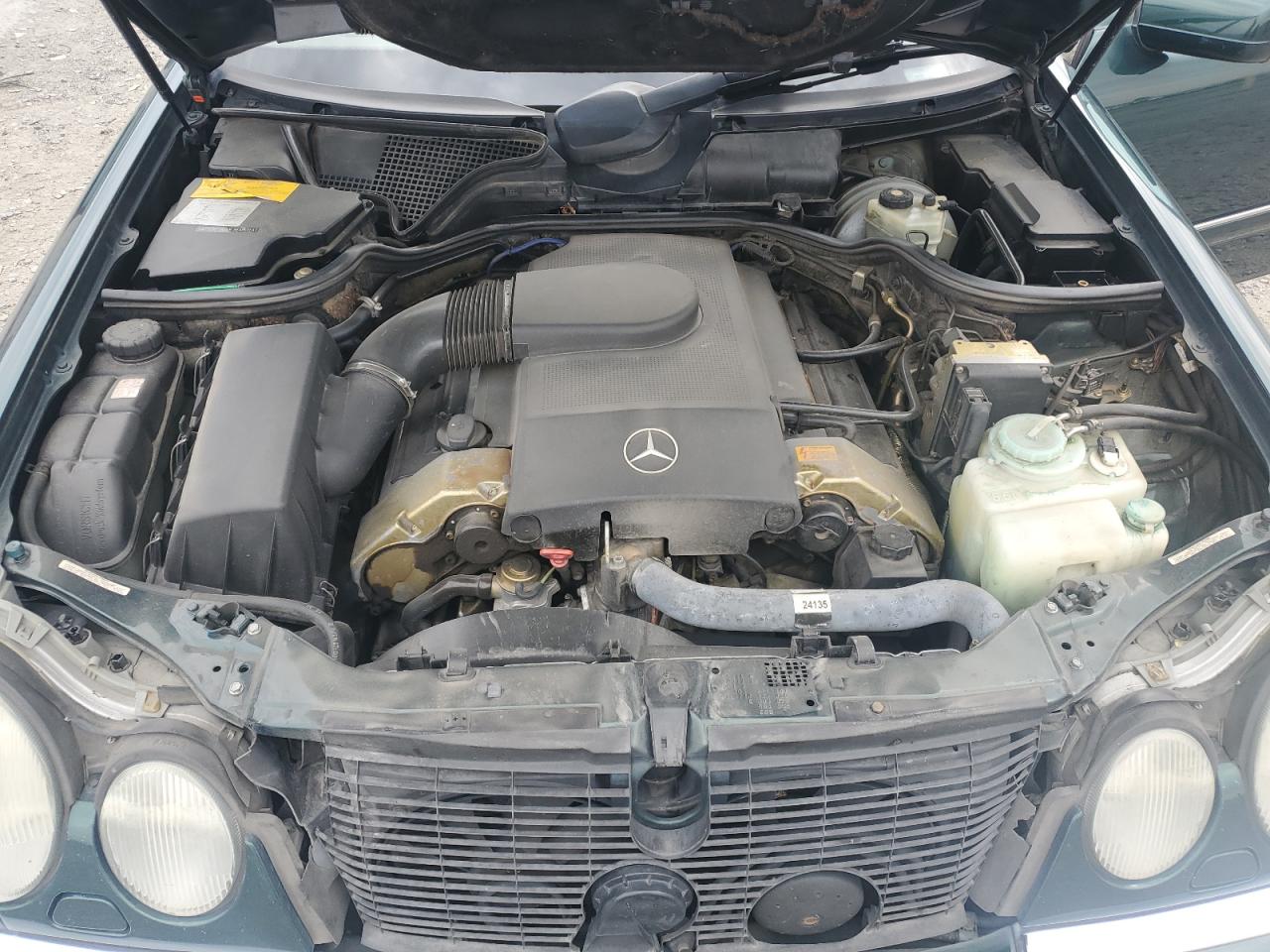 1997 Mercedes-benz E 420 Green vin: WDBJF72F3VA088328