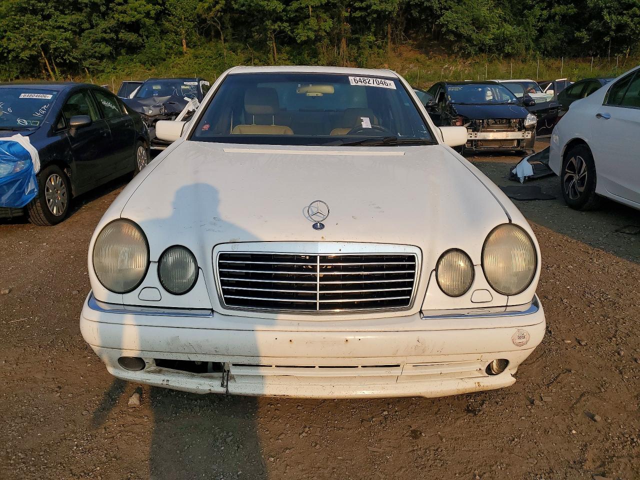 1997 Mercedes-benz E 420 Белый vin: WDBJF72F4VA227608
