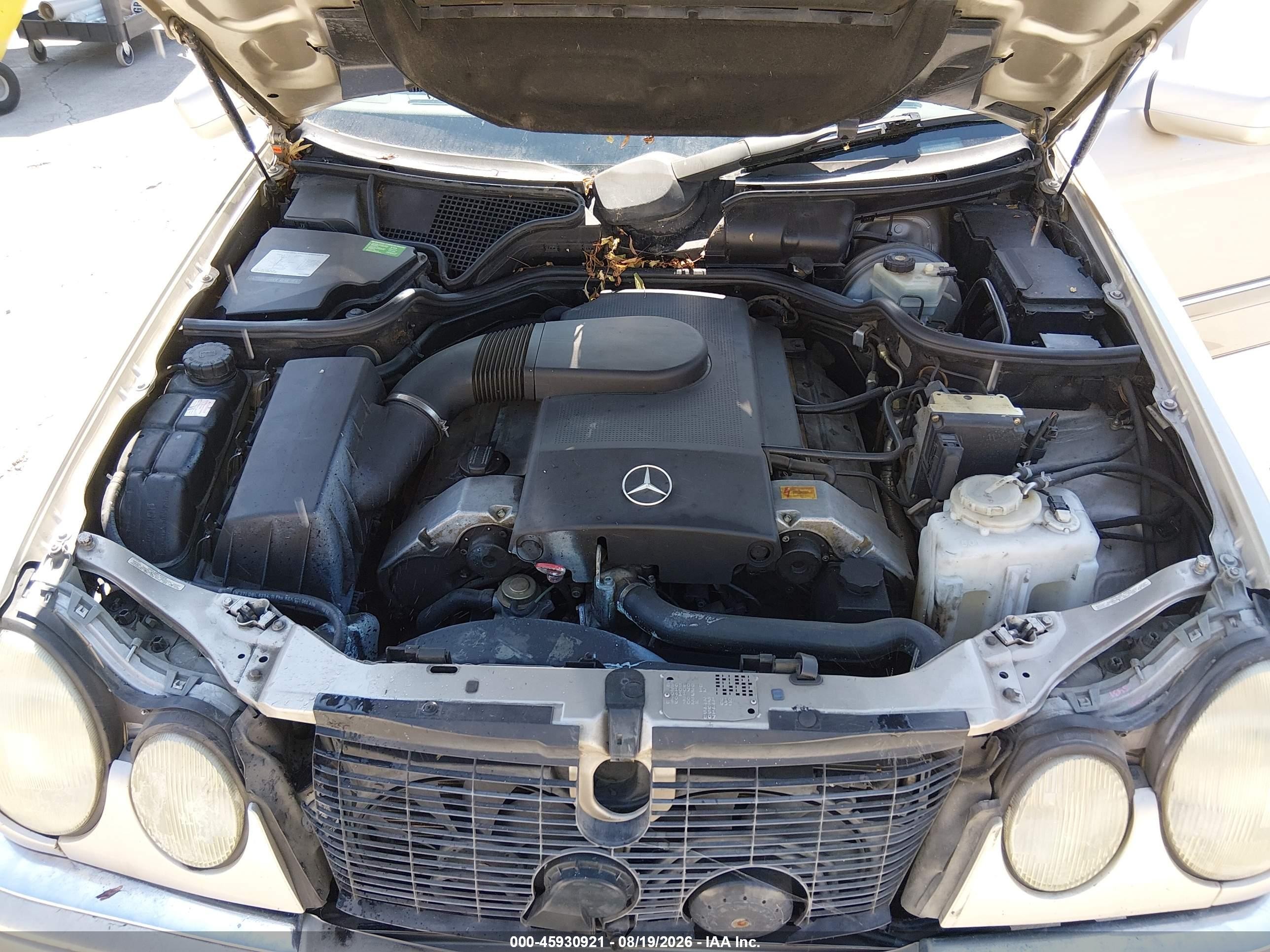 1997 Mercedes-benz E 420 Gold vin: WDBJF72F4VA283936
