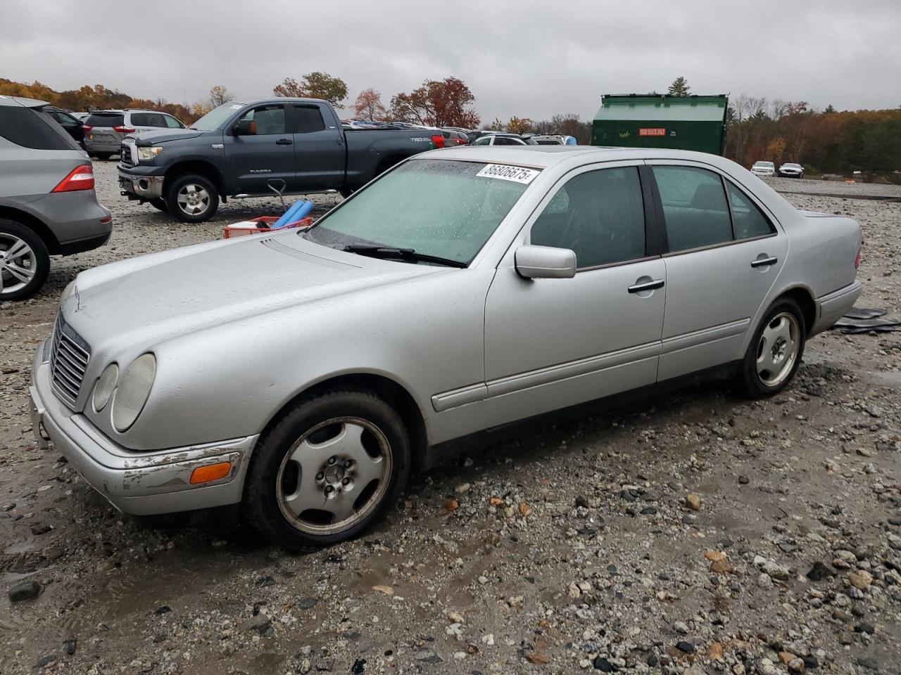 1997 Mercedes-benz E 420 Silver vin: WDBJF72F4VA386872