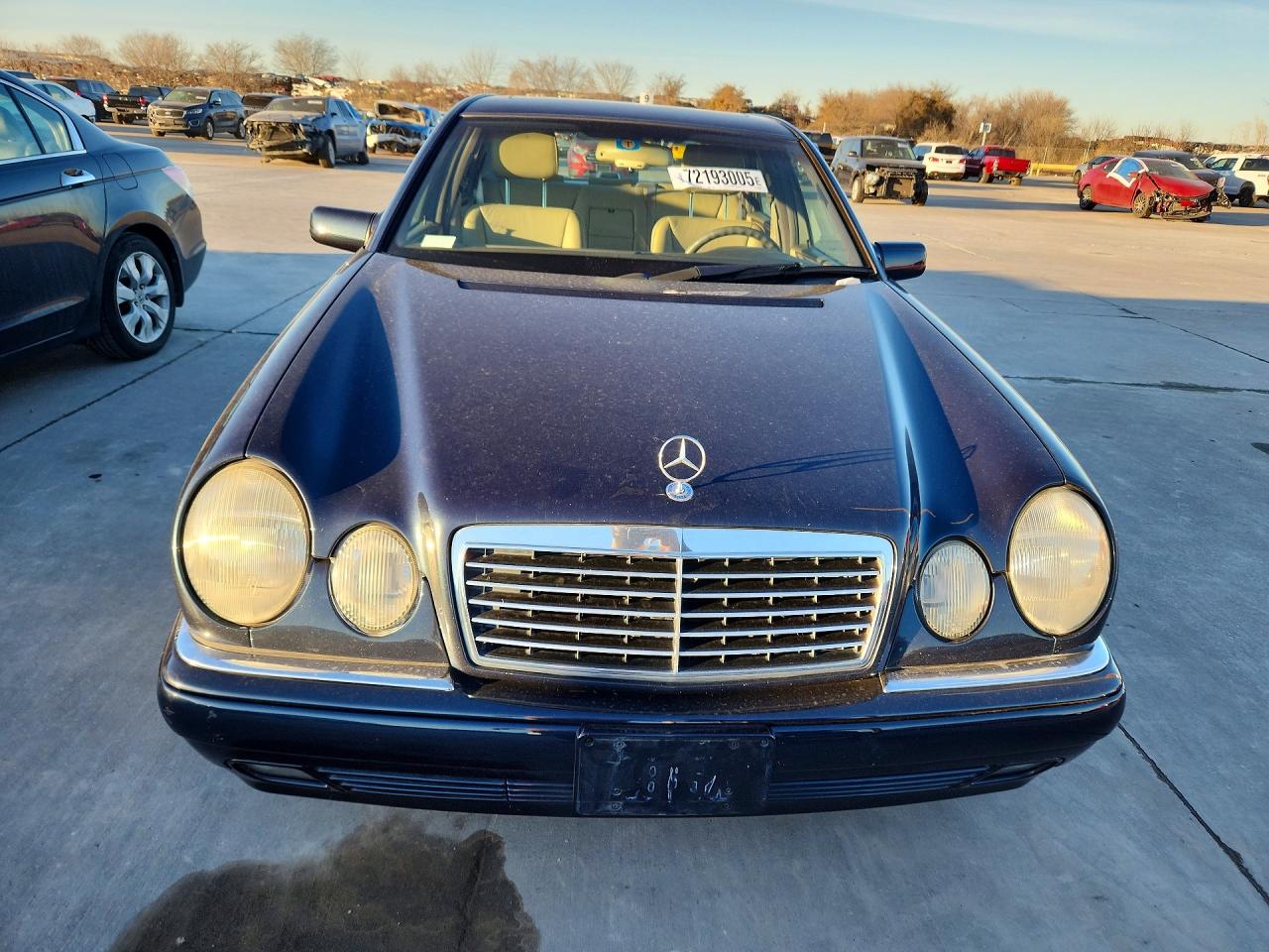 1997 Mercedes-benz E 420 Black vin: WDBJF72F7VA233659