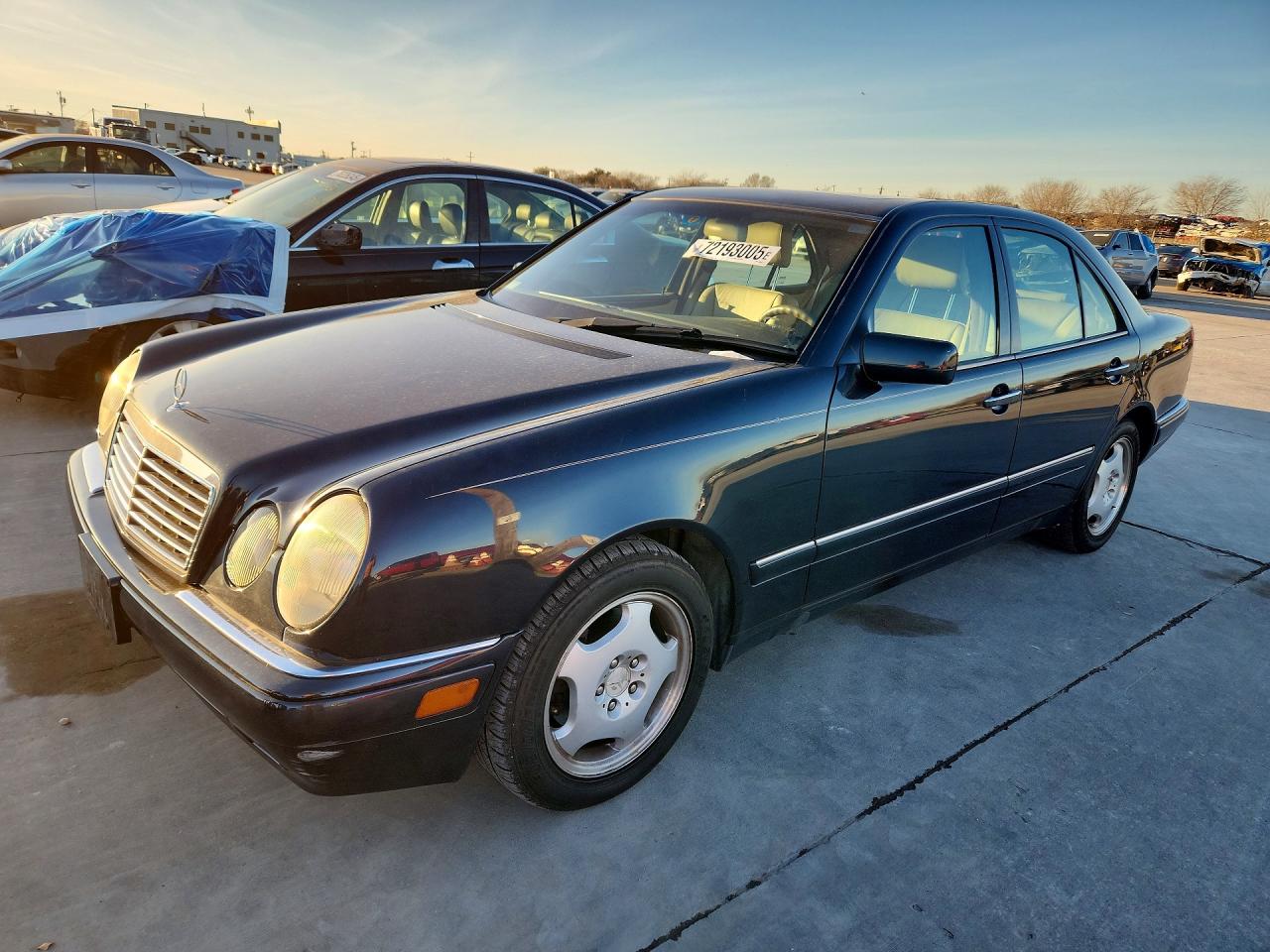 1997 Mercedes-benz E 420 Black vin: WDBJF72F7VA233659