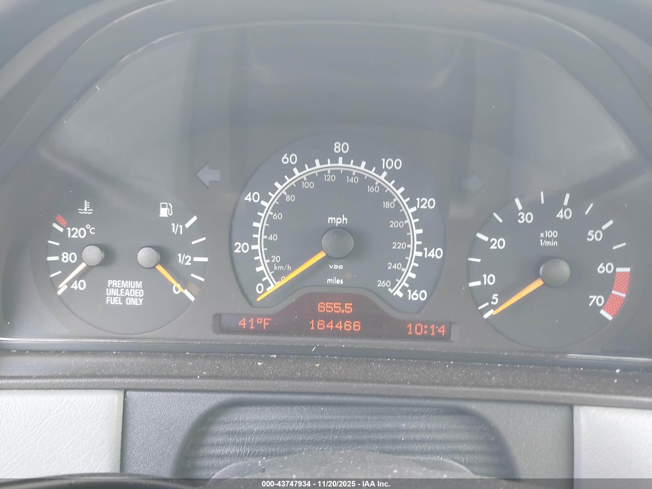 1997 Mercedes-benz E 420   Белый vin: WDBJF72F7VA303421