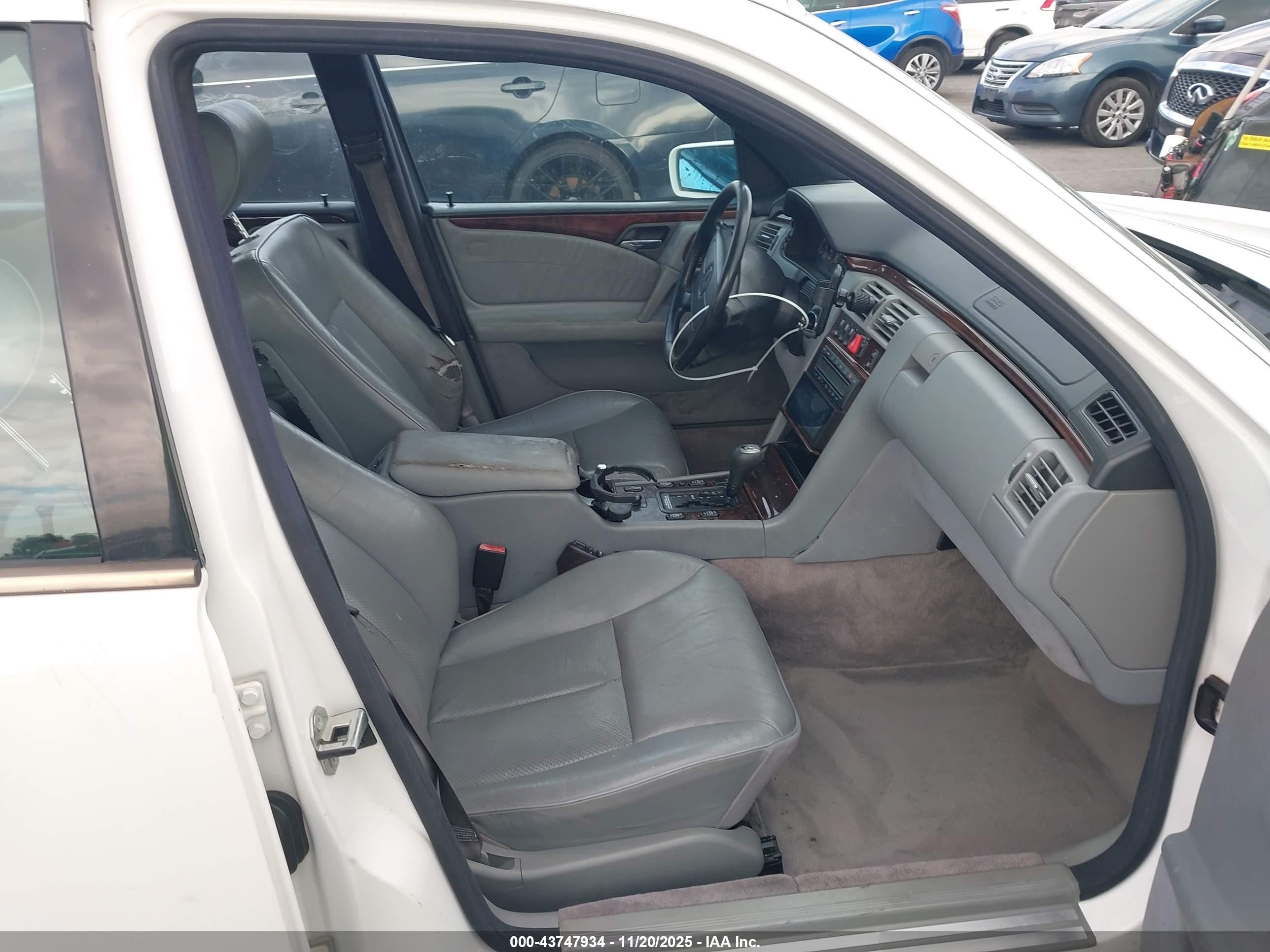 1997 Mercedes-benz E 420   Белый vin: WDBJF72F7VA303421