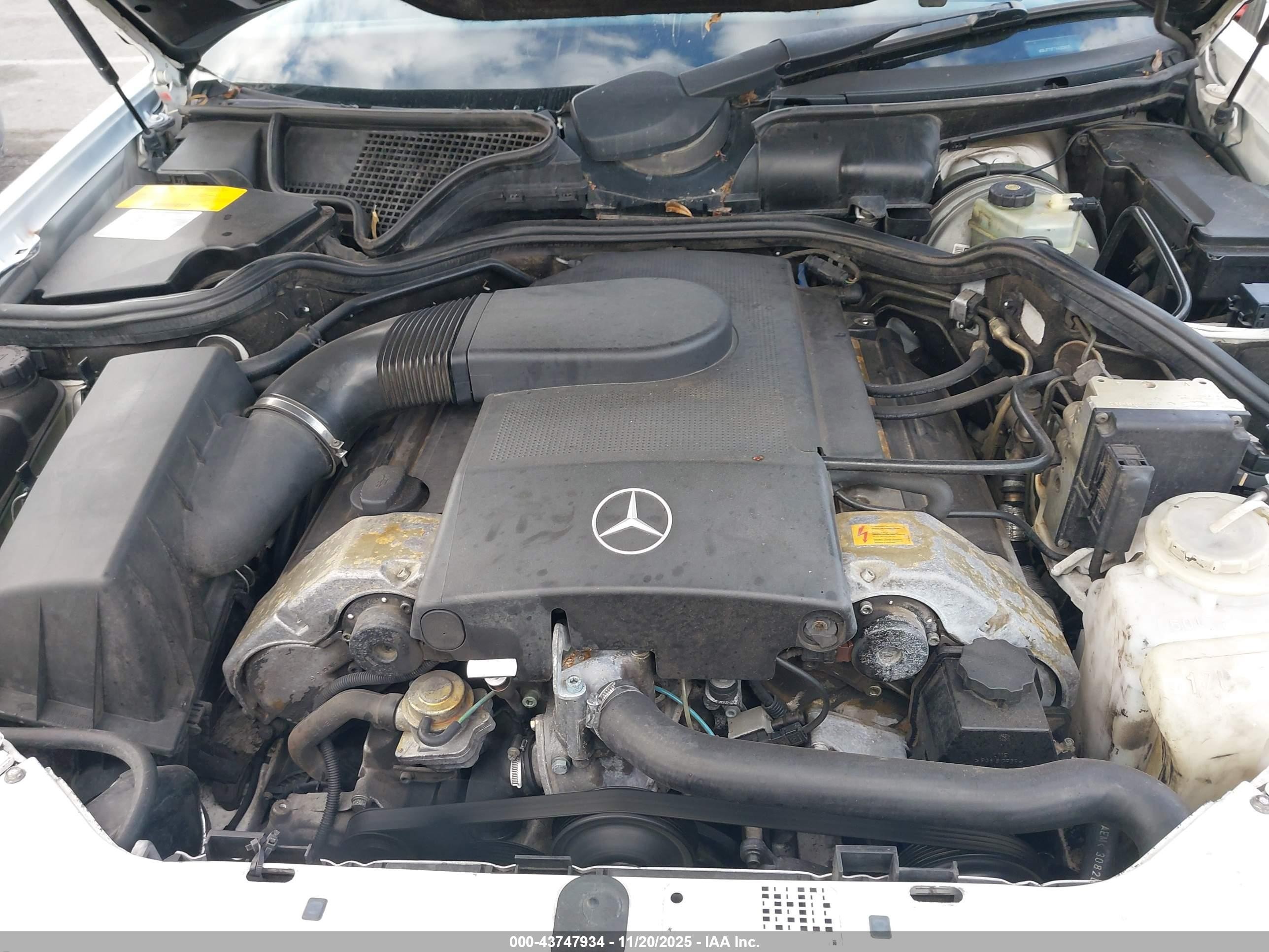 1997 Mercedes-benz E 420   Белый vin: WDBJF72F7VA303421