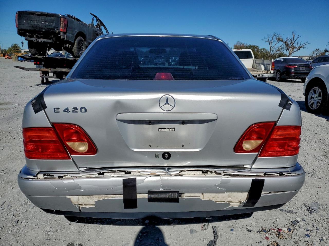 1997 Mercedes-benz E 420 Gray vin: WDBJF72F7VA404894