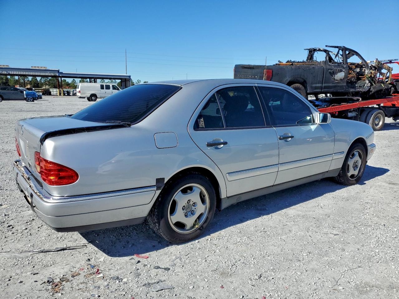 1997 Mercedes-benz E 420 Gray vin: WDBJF72F7VA404894