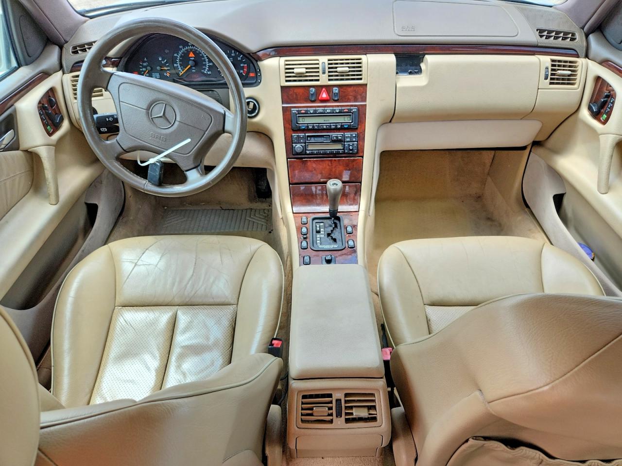 1997 Mercedes-benz E 420 Серебряный vin: WDBJF72F8VA316324