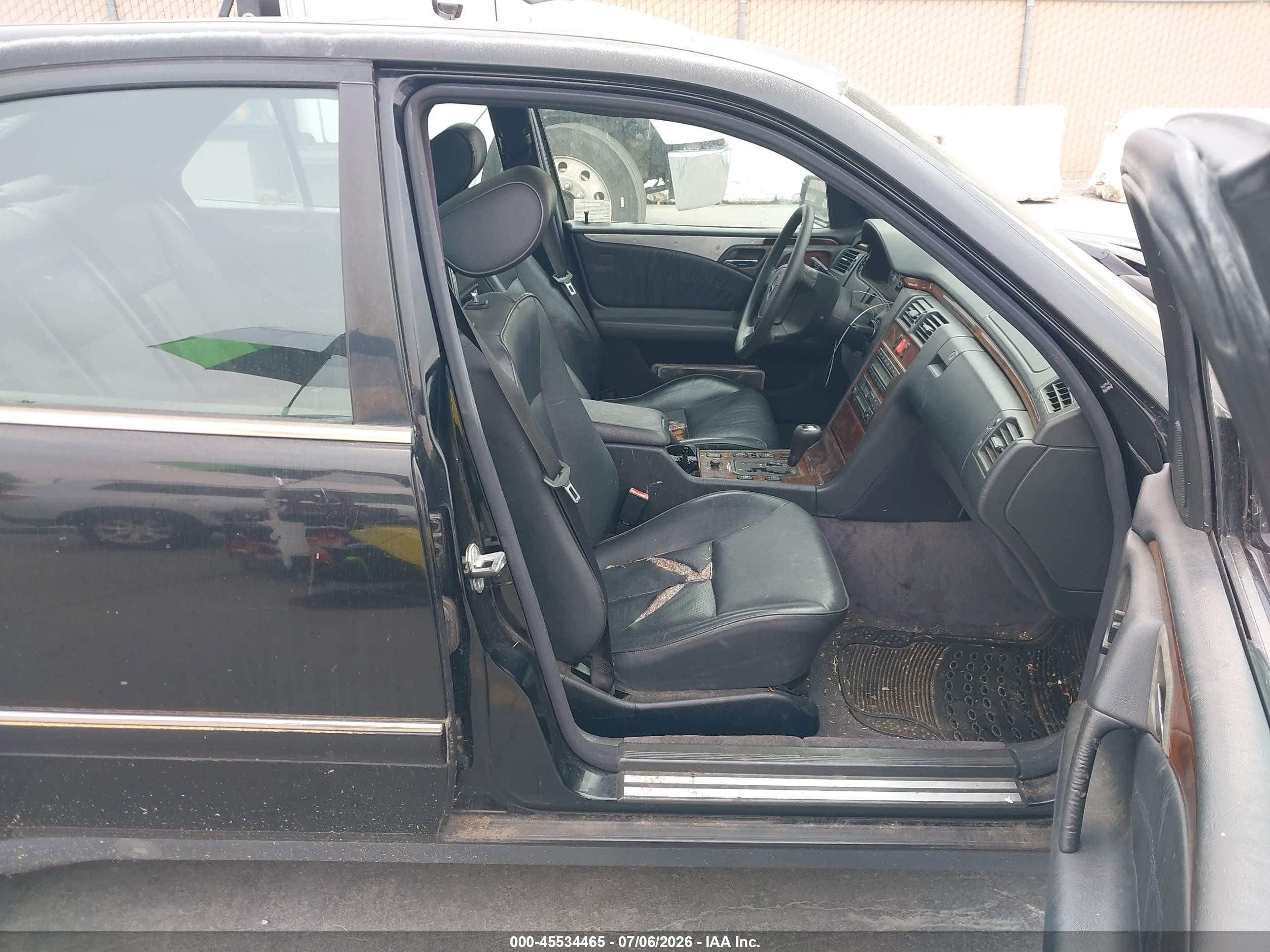 1997 Mercedes-benz E 420   Черный vin: WDBJF72F9VA156213