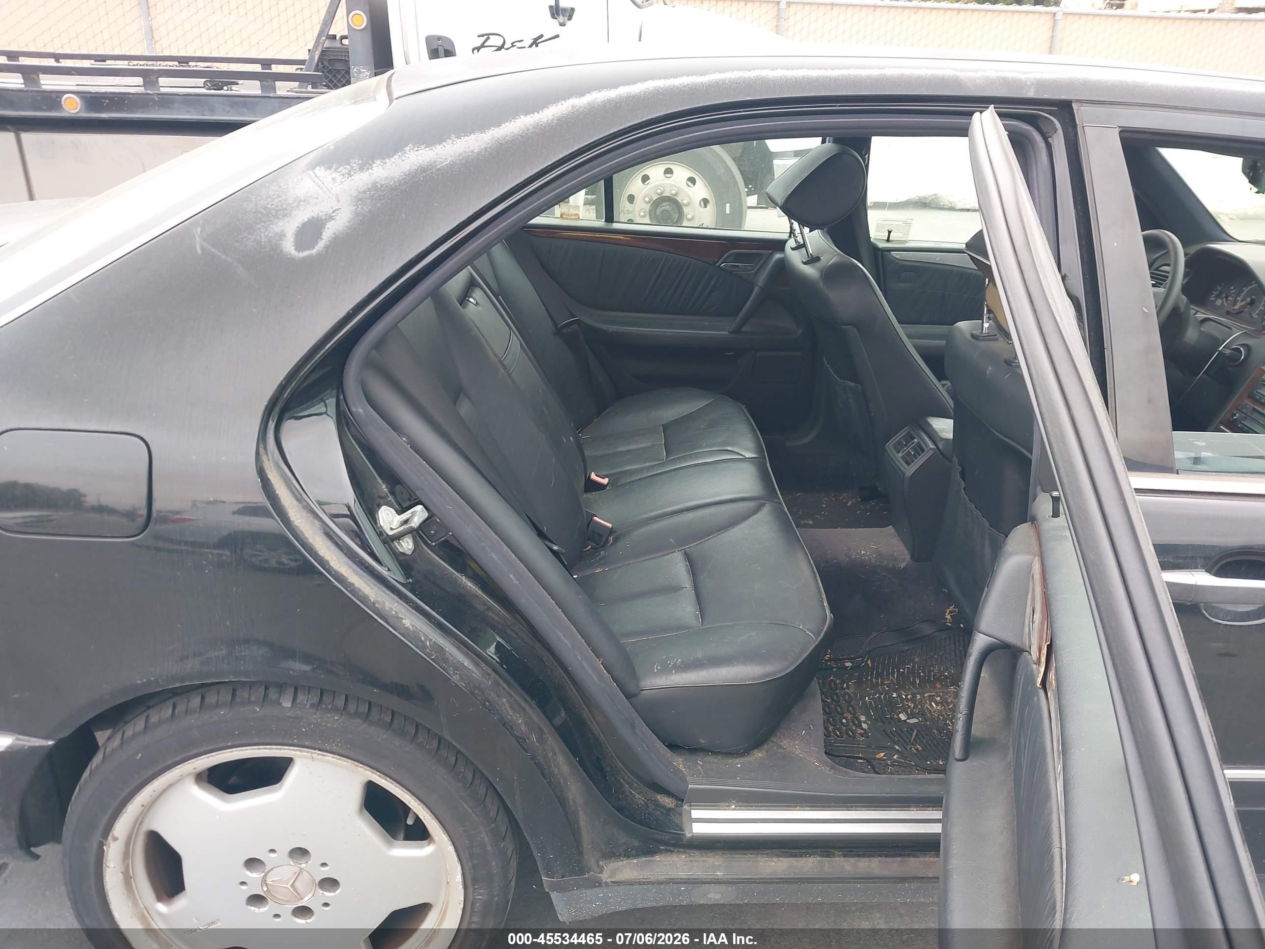 1997 Mercedes-benz E 420   Черный vin: WDBJF72F9VA156213