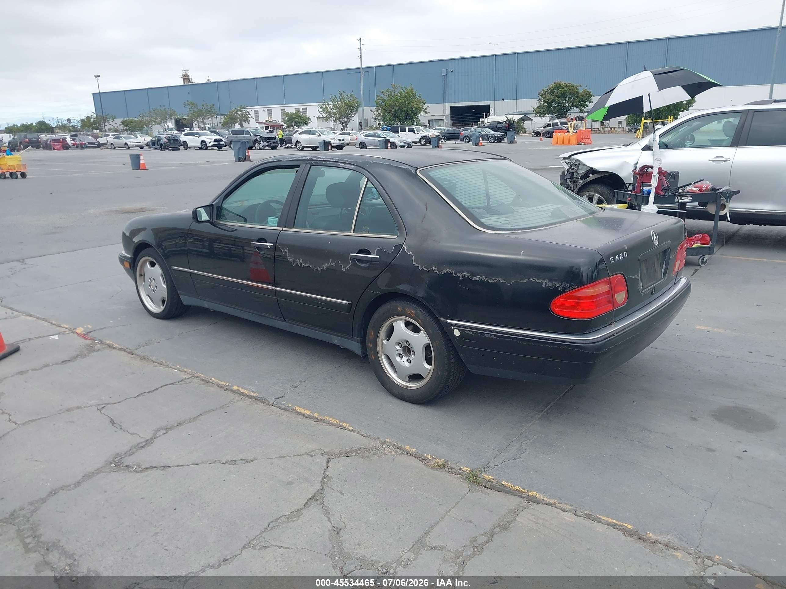 1997 Mercedes-benz E 420   Черный vin: WDBJF72F9VA156213