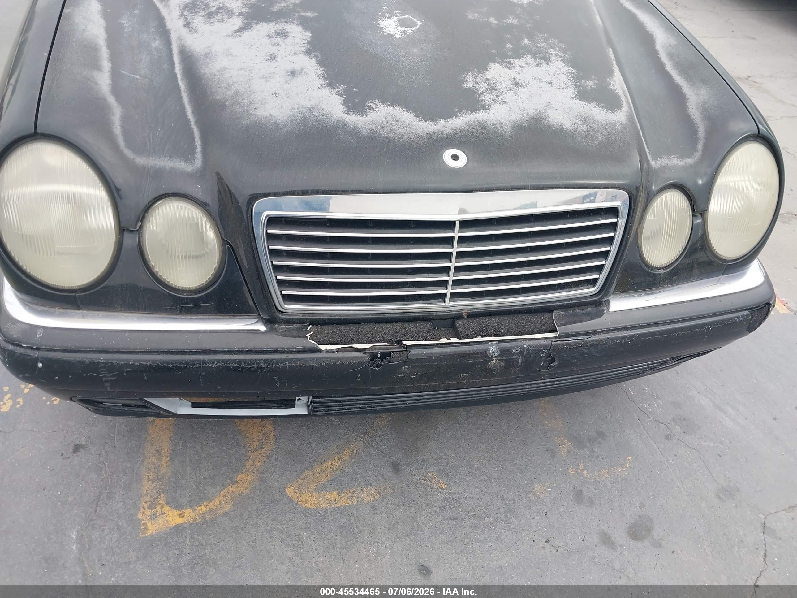 1997 Mercedes-benz E 420   Черный vin: WDBJF72F9VA156213