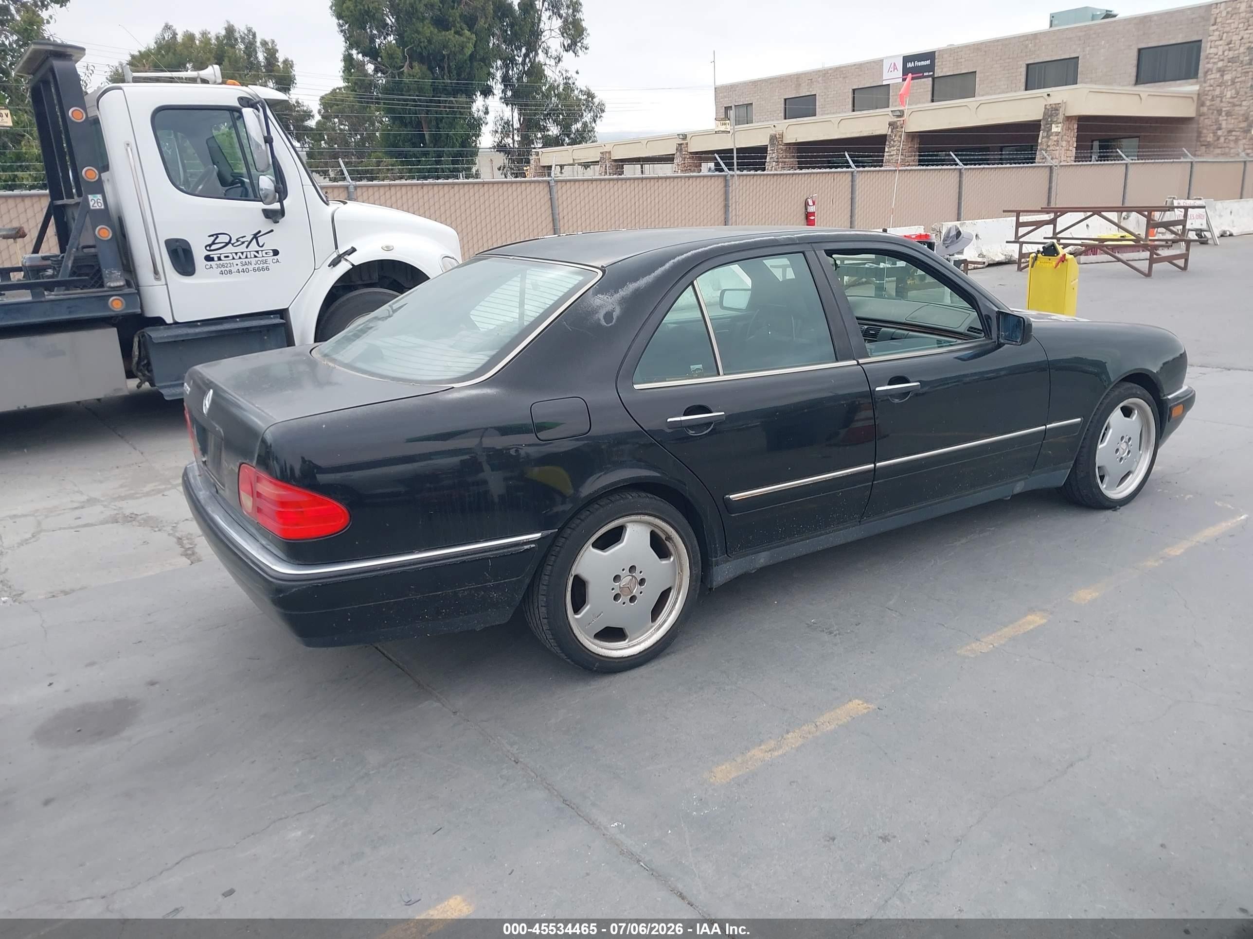 1997 Mercedes-benz E 420   Черный vin: WDBJF72F9VA156213