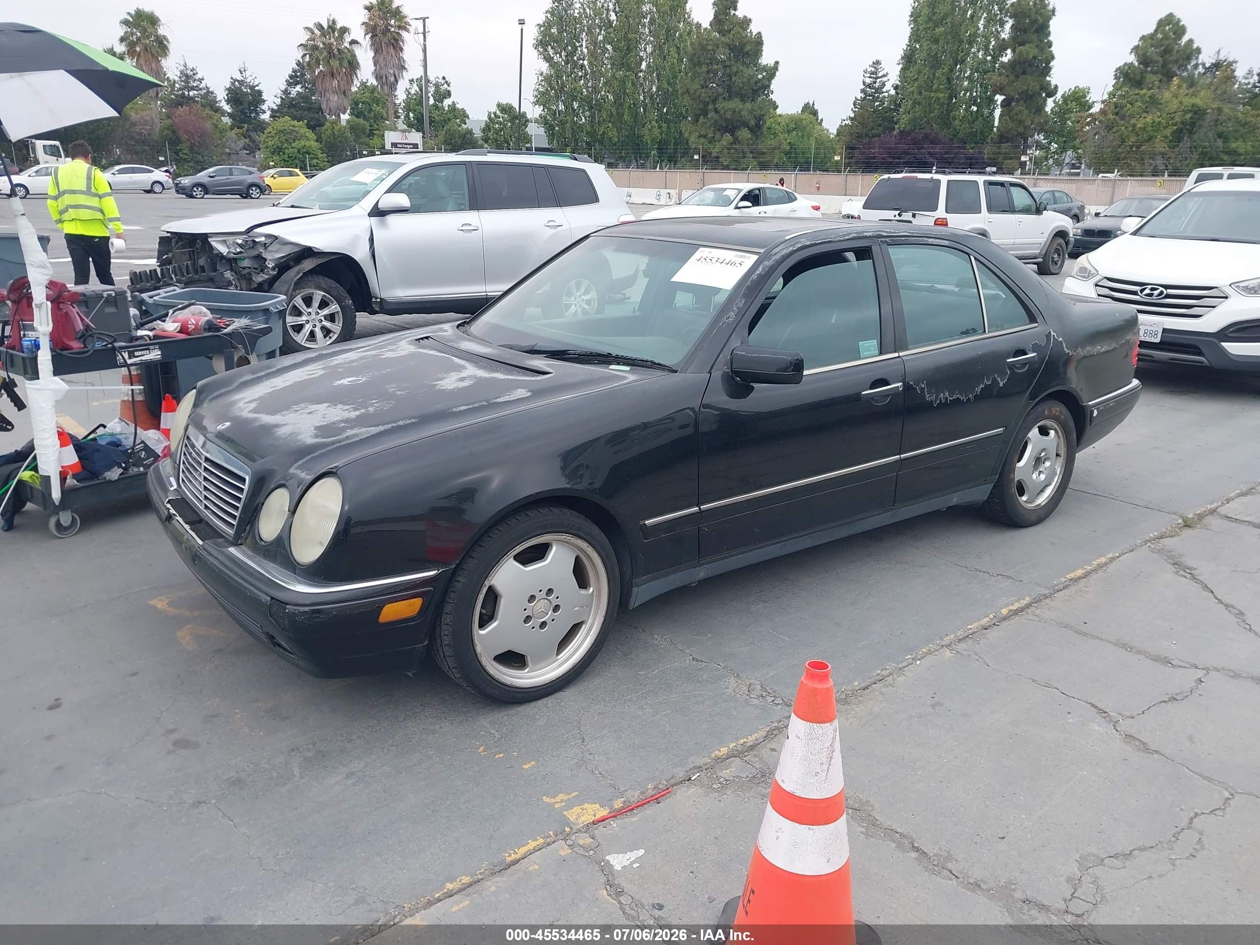 1997 Mercedes-benz E 420   Черный vin: WDBJF72F9VA156213