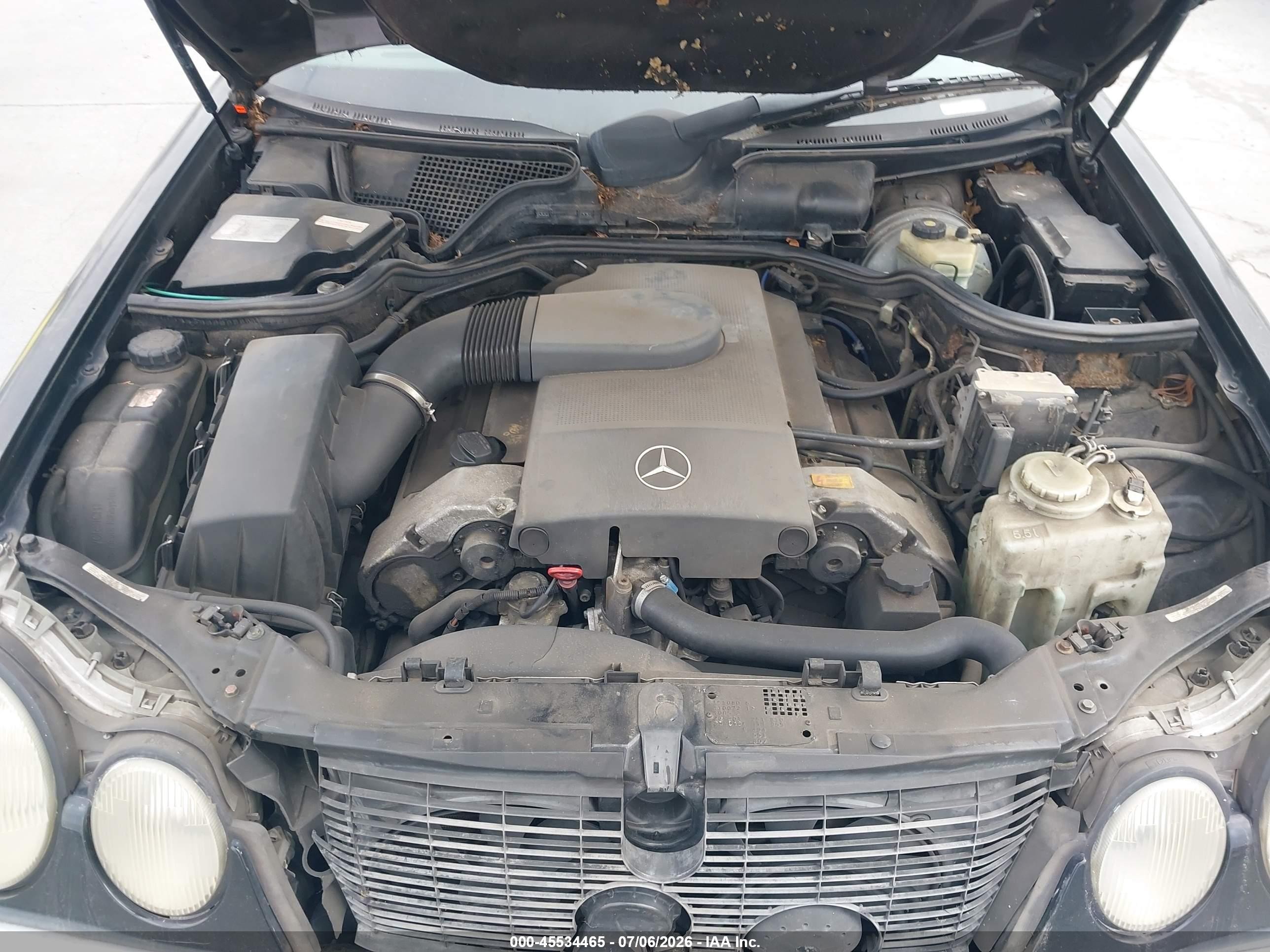 1997 Mercedes-benz E 420   Черный vin: WDBJF72F9VA156213