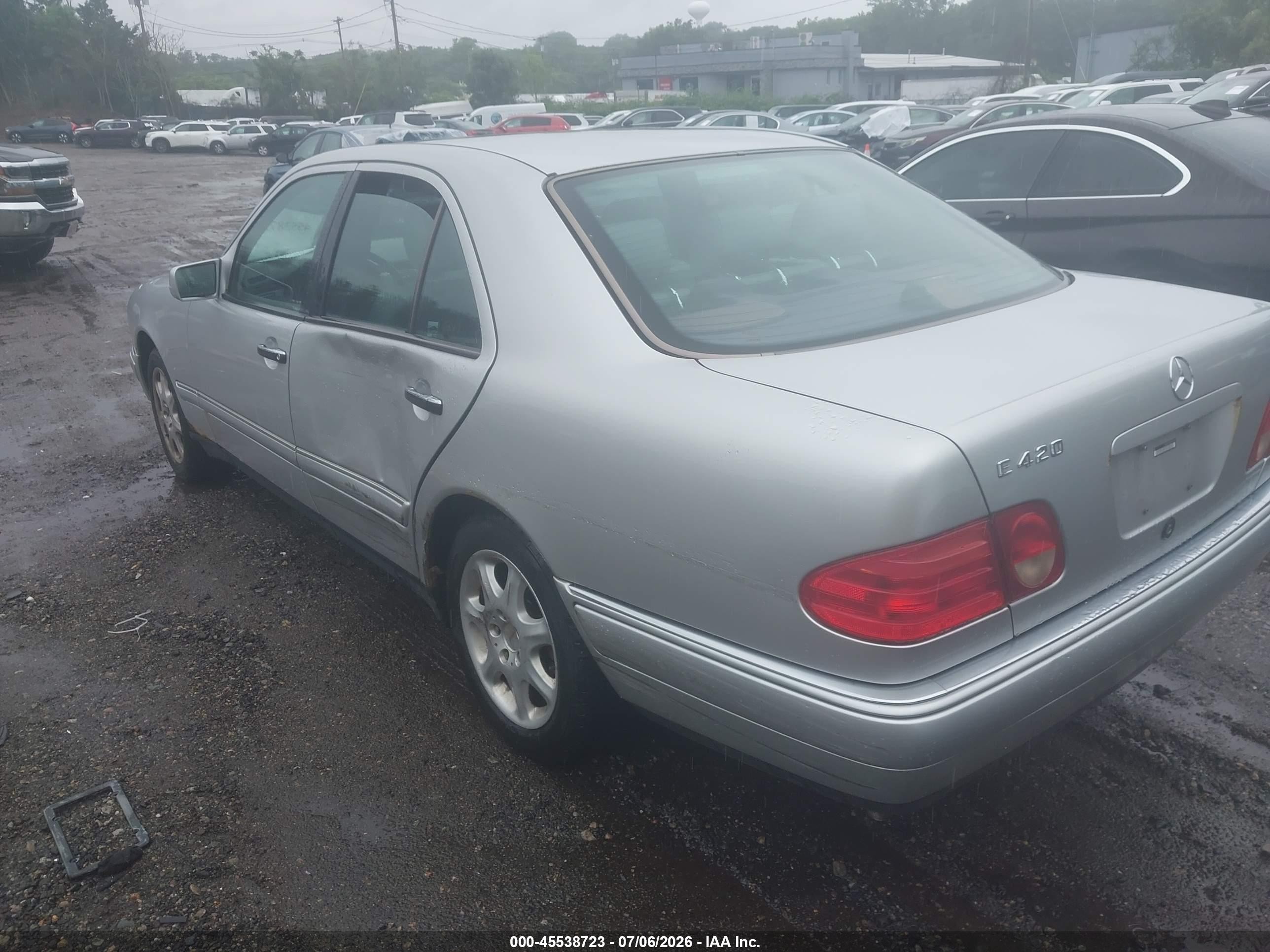 1997 Mercedes-benz E 420 Gray vin: WDBJF72FXVA144376