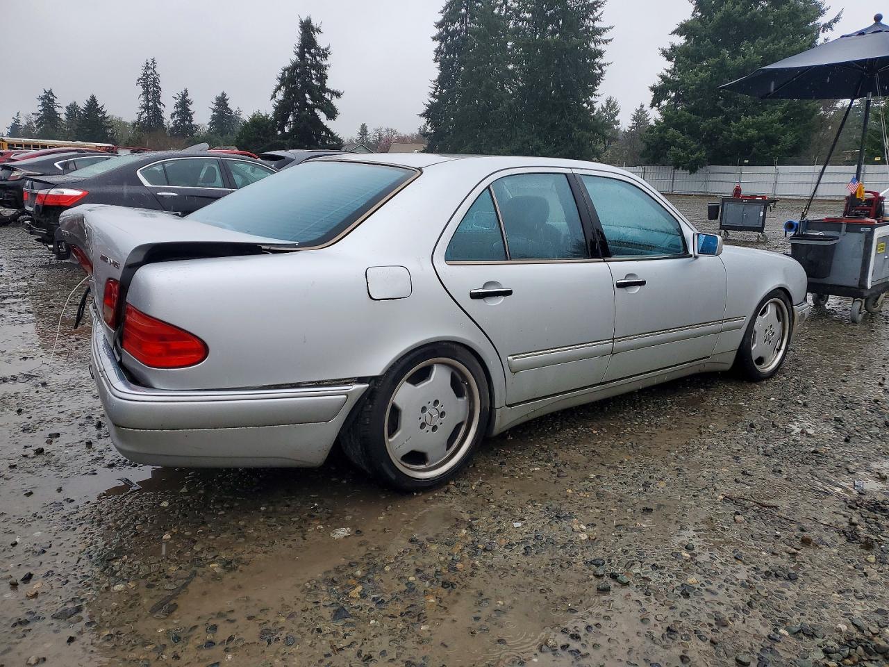 1999 Mercedes-benz E 55 Amg Silver vin: WDBJF74H2XA908156