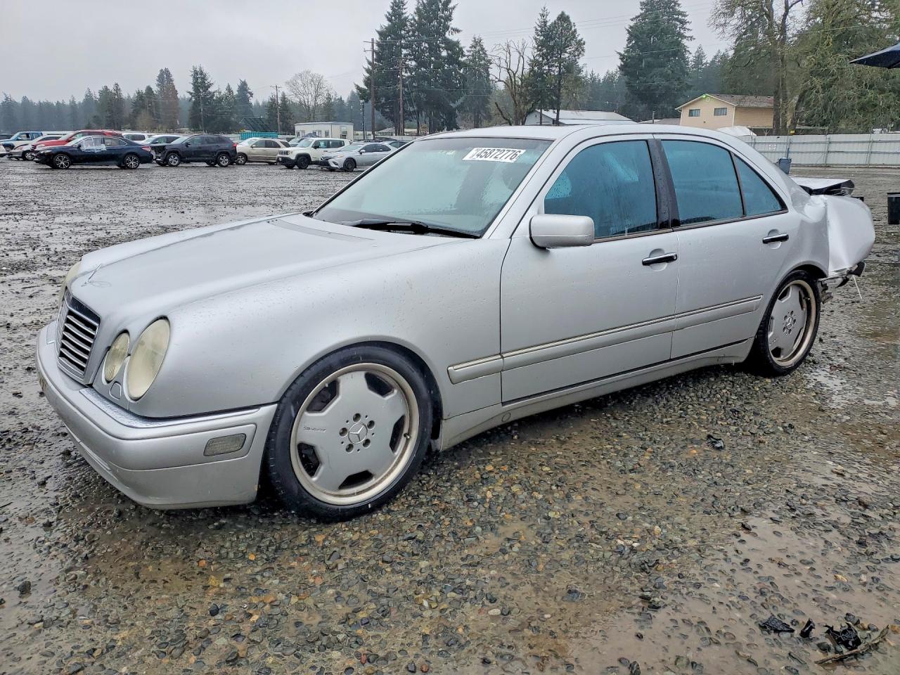 1999 Mercedes-benz E 55 Amg Silver vin: WDBJF74H2XA908156