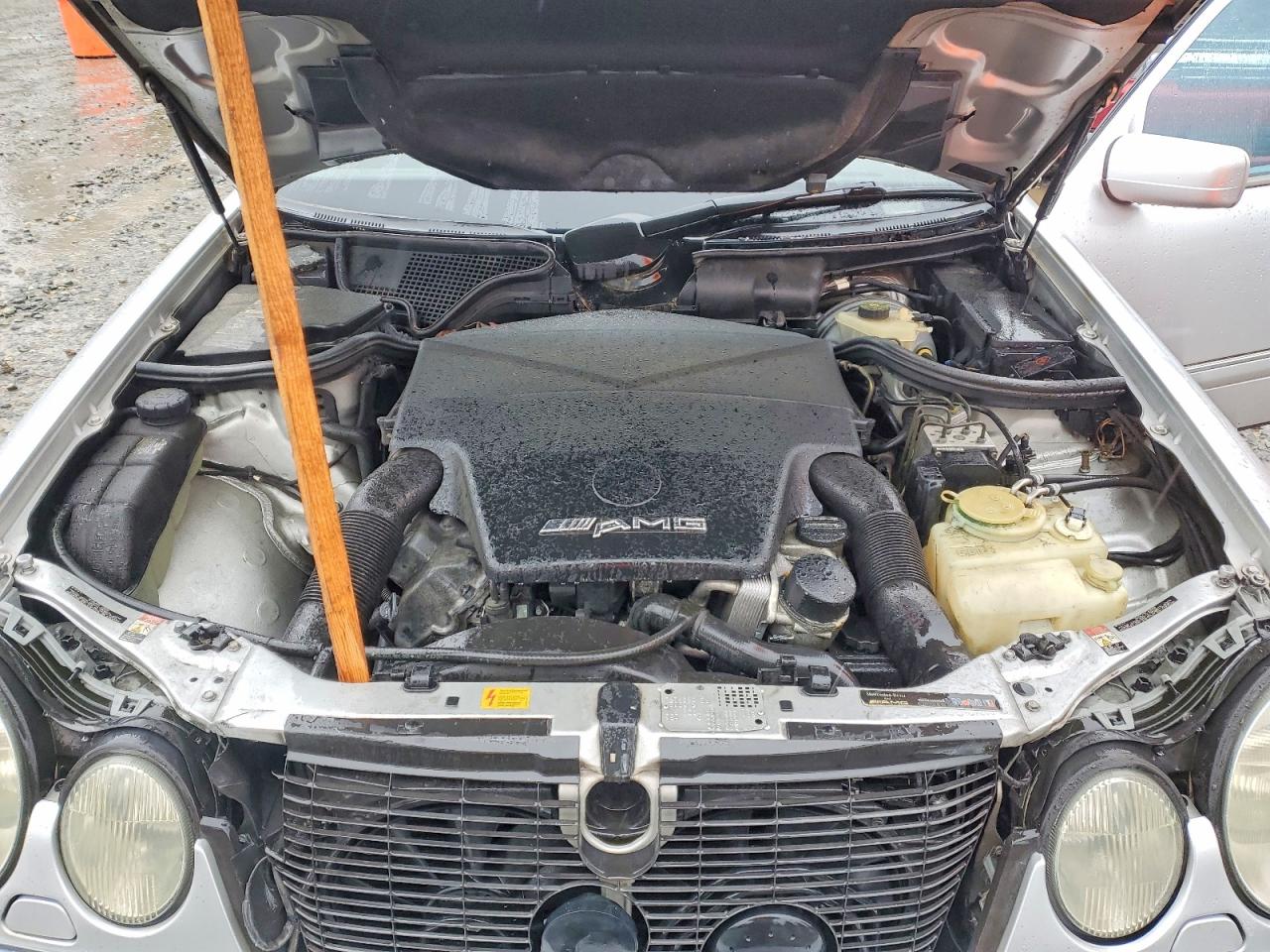 1999 Mercedes-benz E 55 Amg Silver vin: WDBJF74H2XA908156