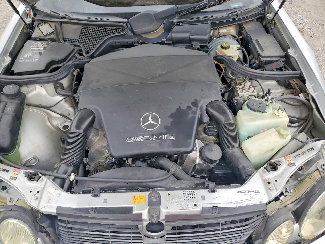 1999 Mercedes-benz E 55 Amg Silver vin: WDBJF74H4XA781748