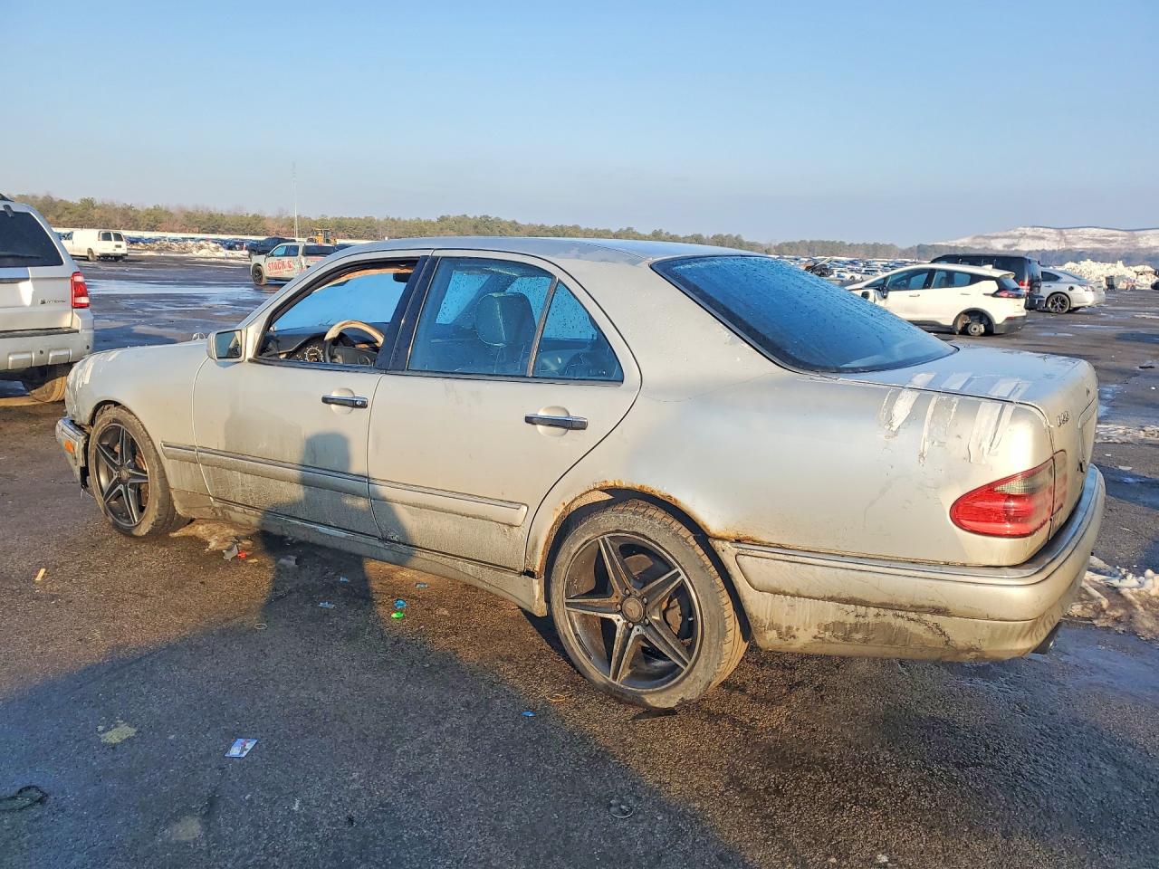 1999 Mercedes-benz E 55 Amg Серебряный vin: WDBJF74H5XA907390