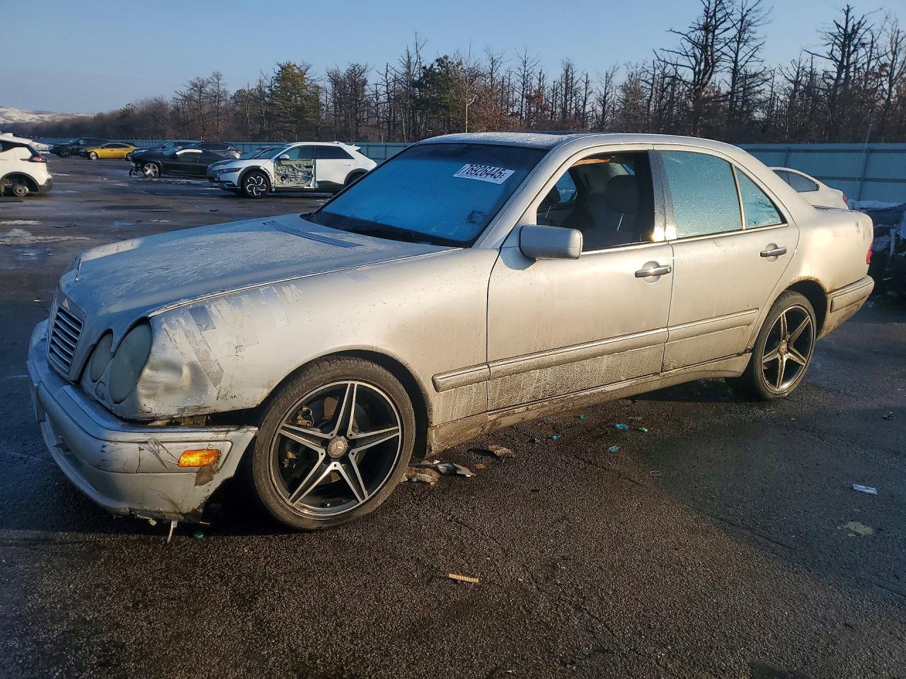 1999 Mercedes-benz E 55 Amg Silver vin: WDBJF74H5XA907390