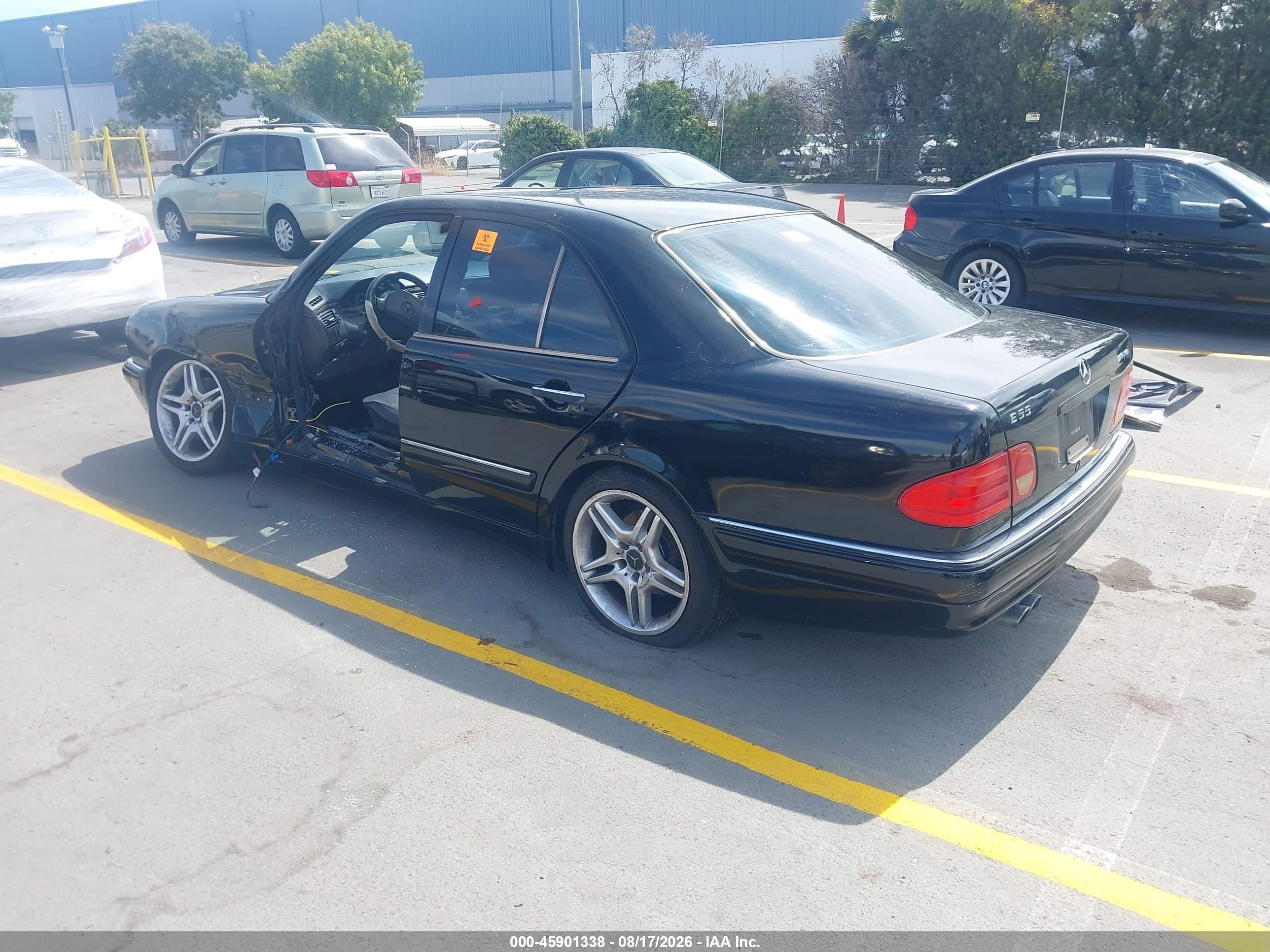 1999 Mercedes-benz E 55 Amg   Black vin: WDBJF74H9XA890030