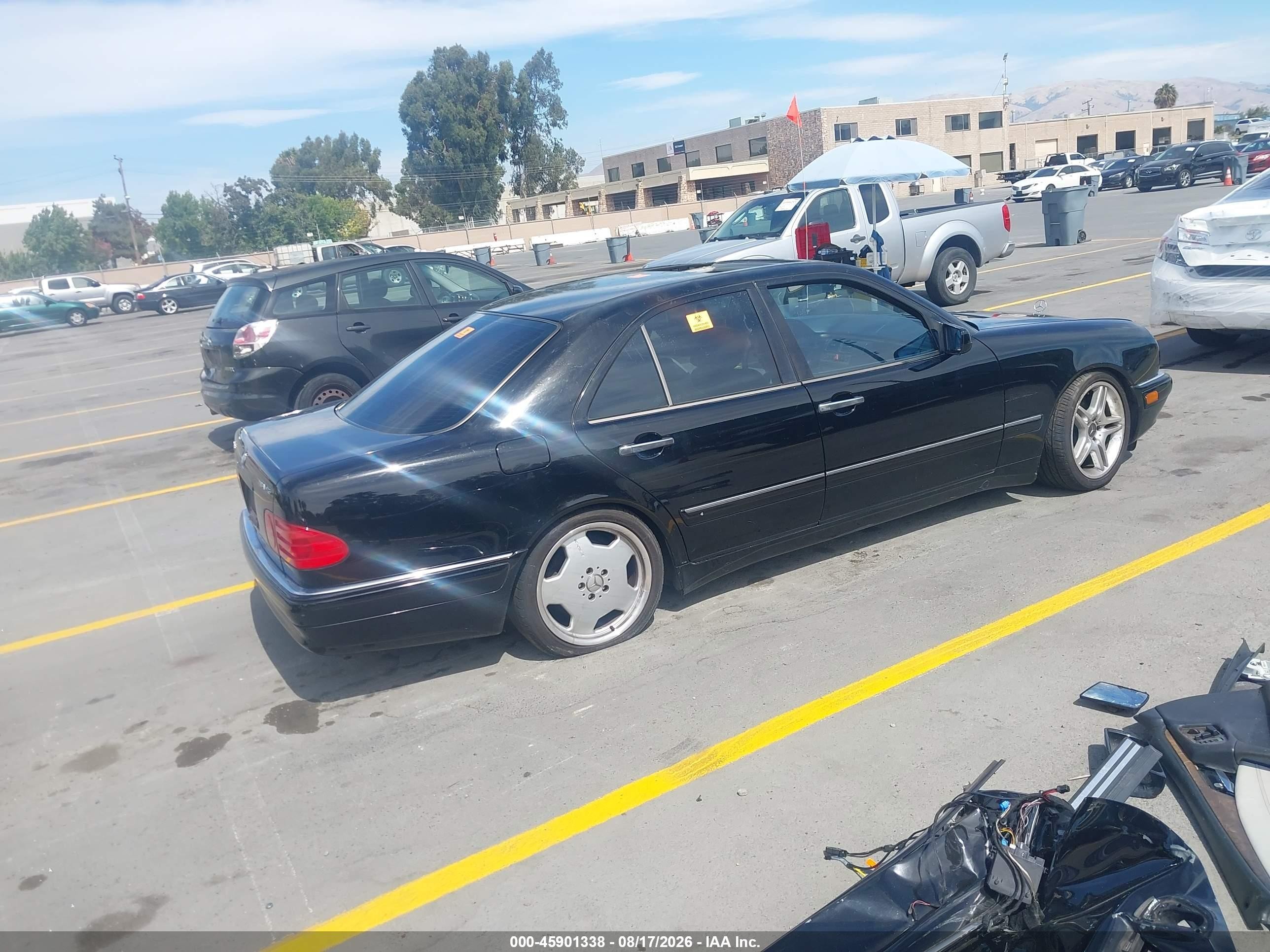 1999 Mercedes-benz E 55 Amg   Black vin: WDBJF74H9XA890030