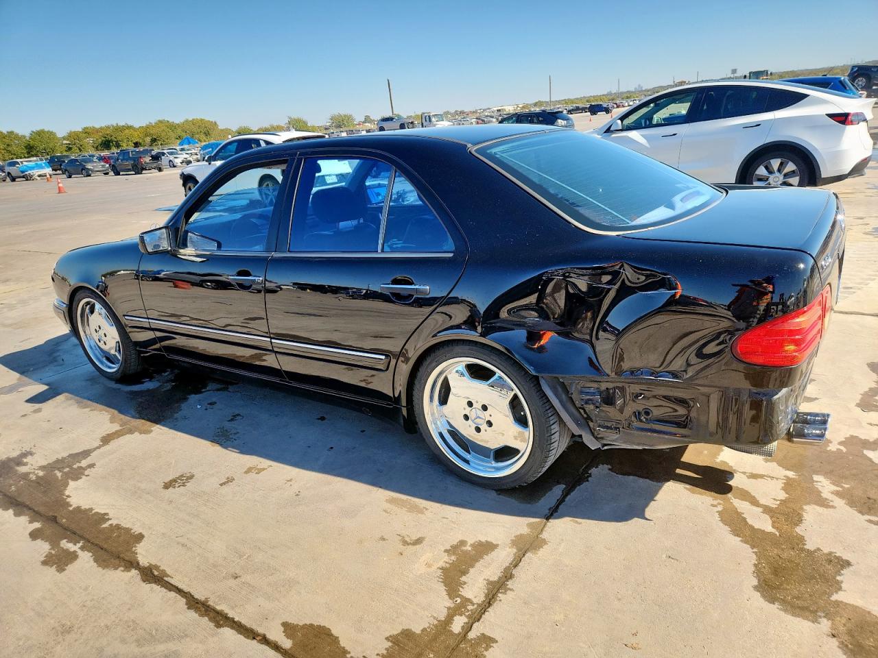 1999 Mercedes-benz E 55 Amg Черный vin: WDBJF74H9XA917839