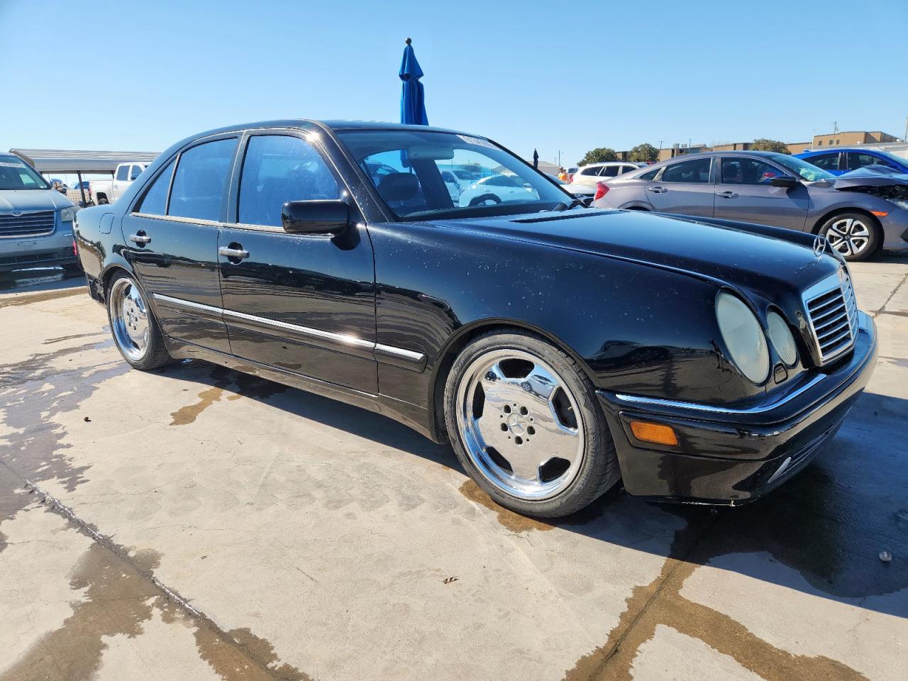 1999 Mercedes-benz E 55 Amg Черный vin: WDBJF74H9XA917839