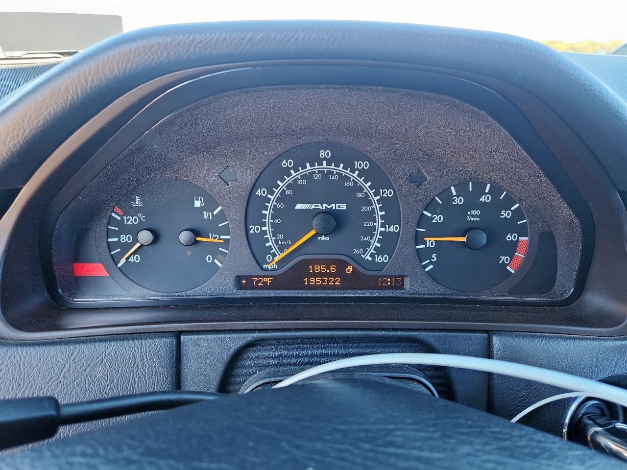 1999 Mercedes-benz E 55 Amg Черный vin: WDBJF74H9XA917839